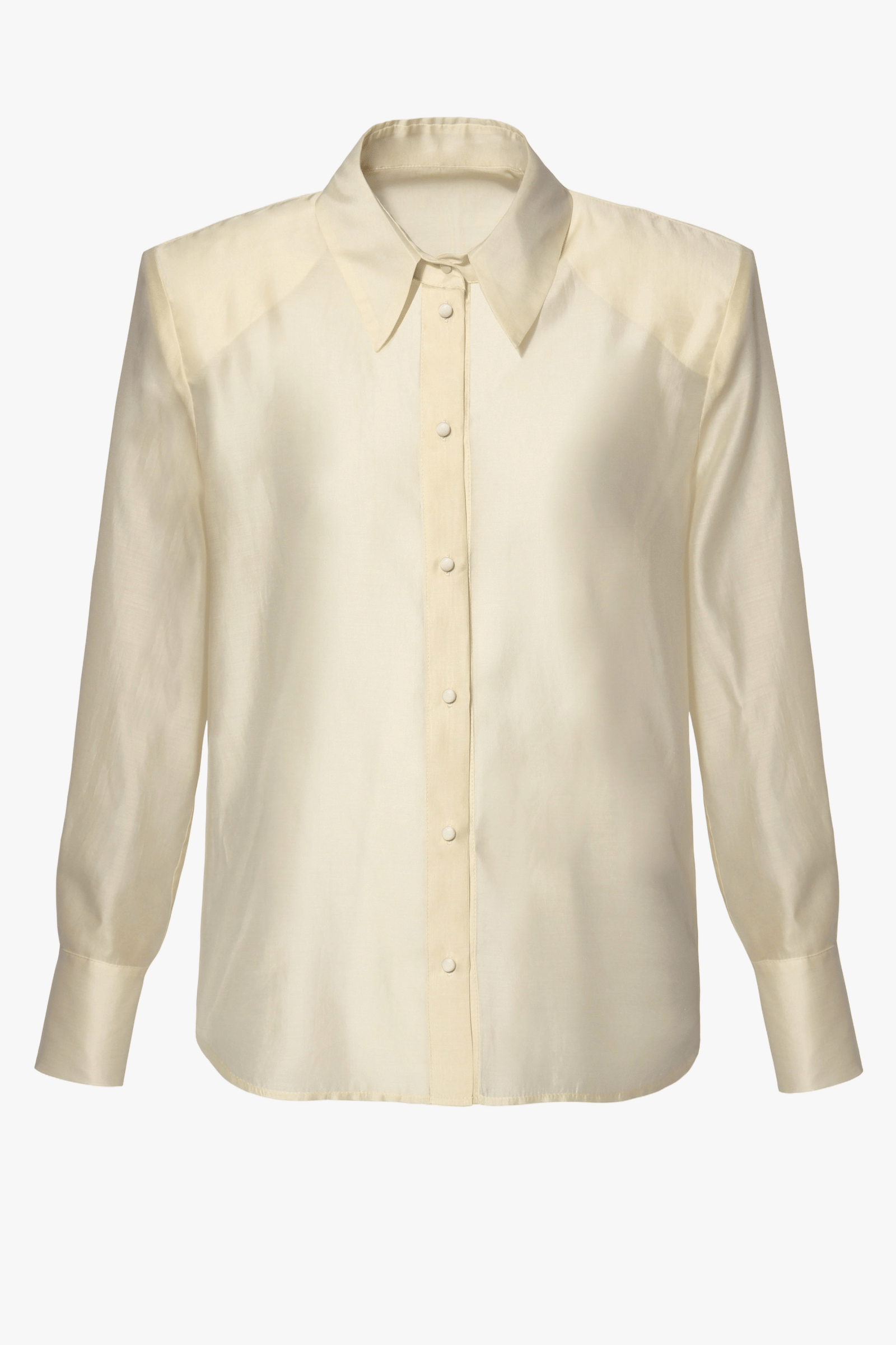 Shirt Sarita Butter Yellow made by HALEWSKI