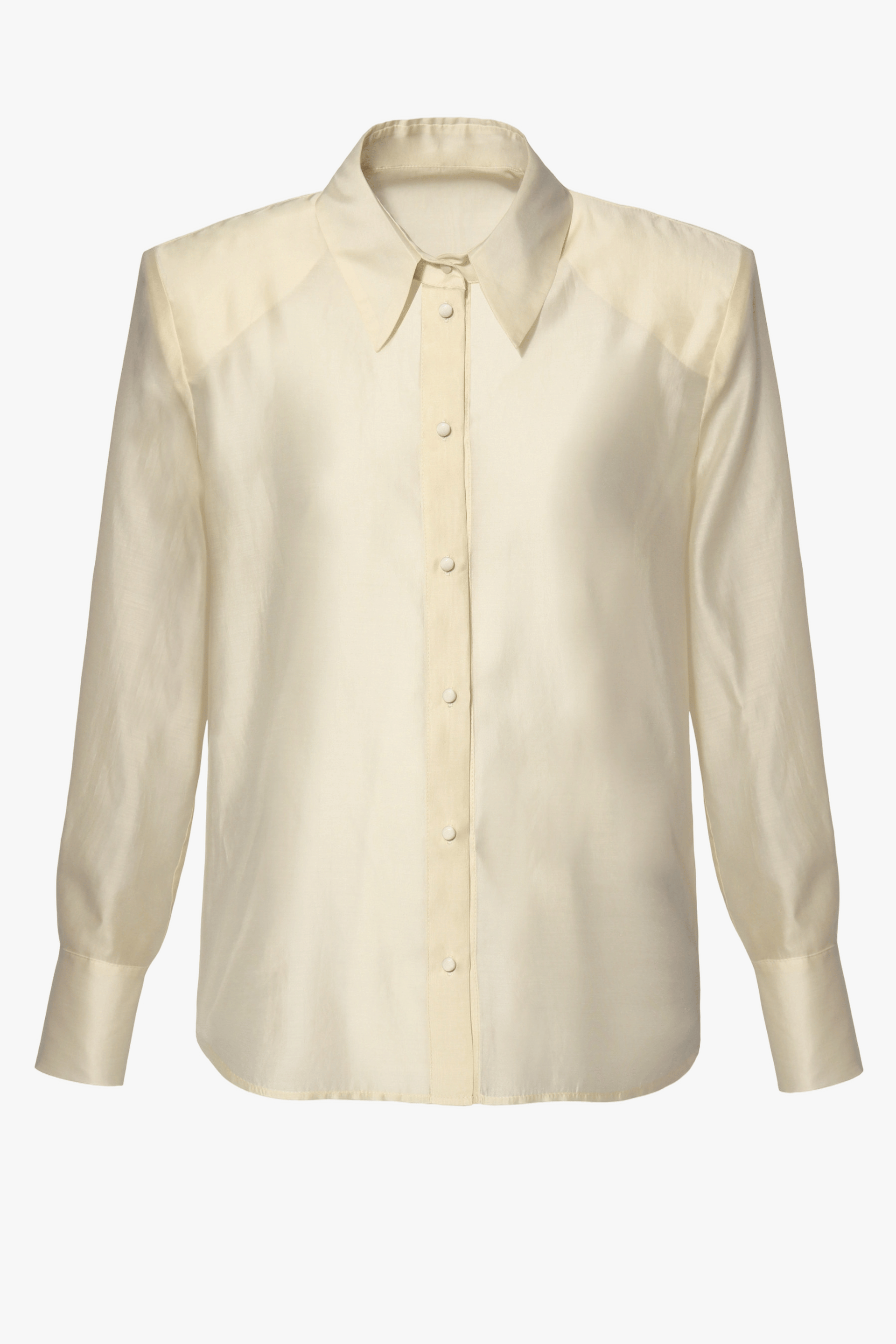 Shirt Sarita Butter Yellow made by HALEWSKI