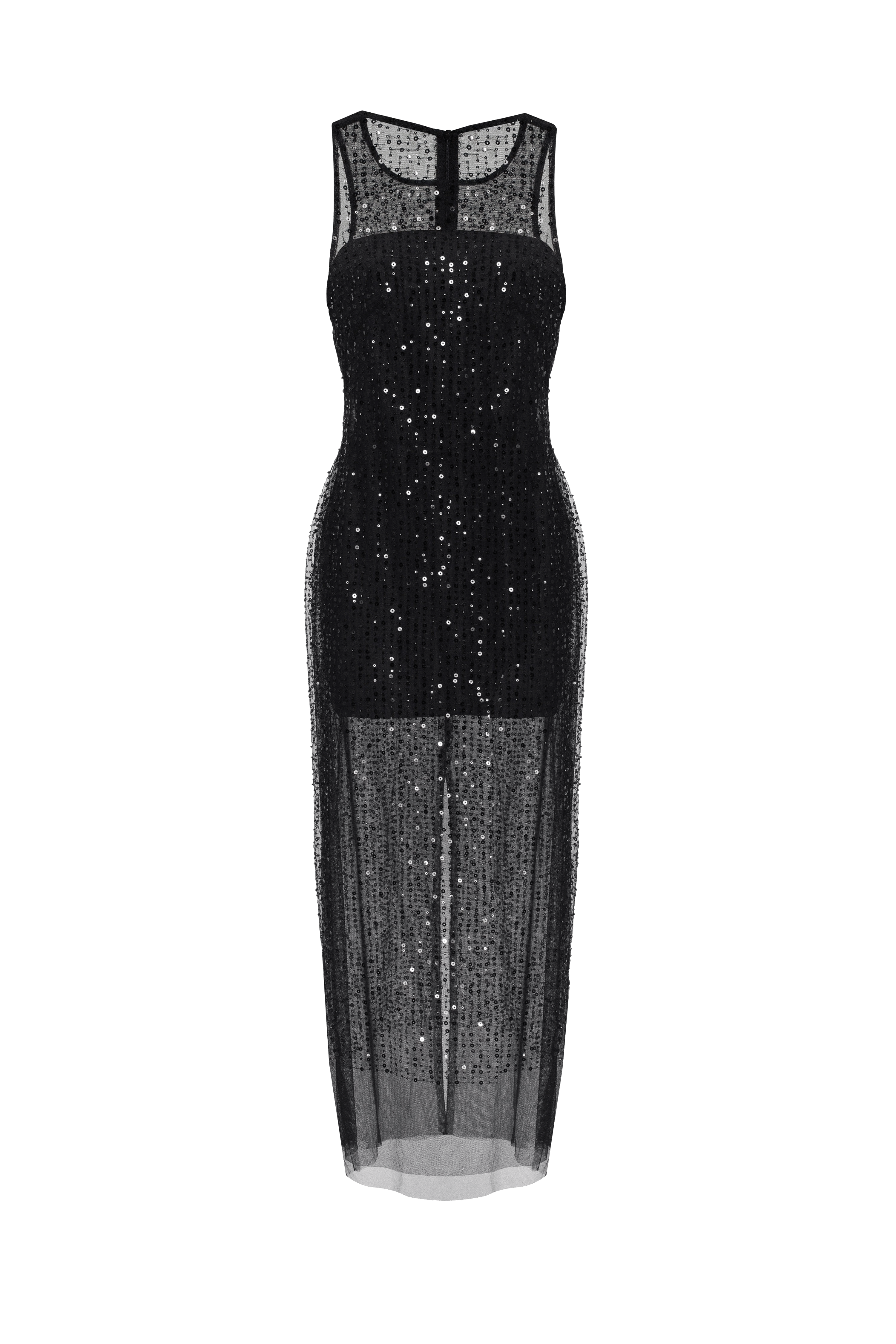 Sensational sheer lace maxi drees, Xo Xo made by Milla