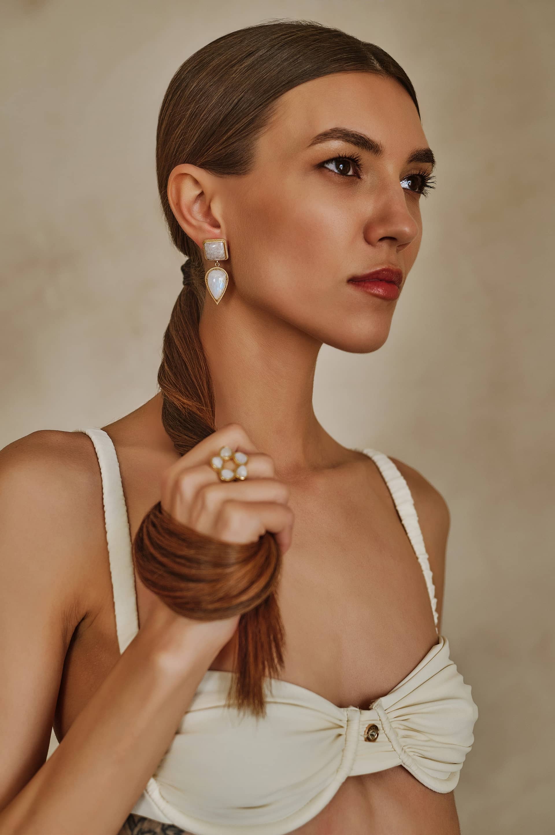 Isabela Earrings made by Decolet The Label