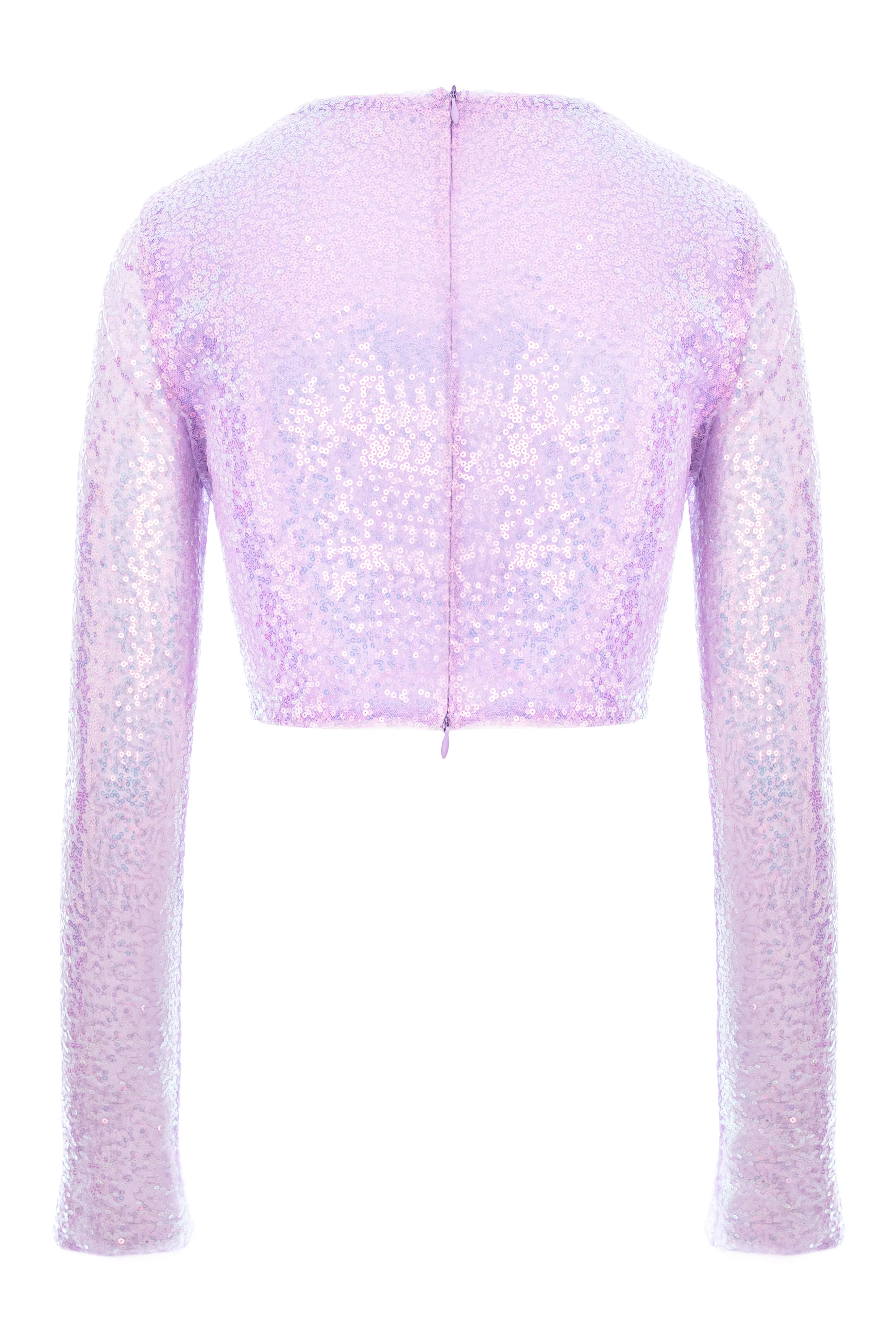 Sequins Crop Top made by Aureliana