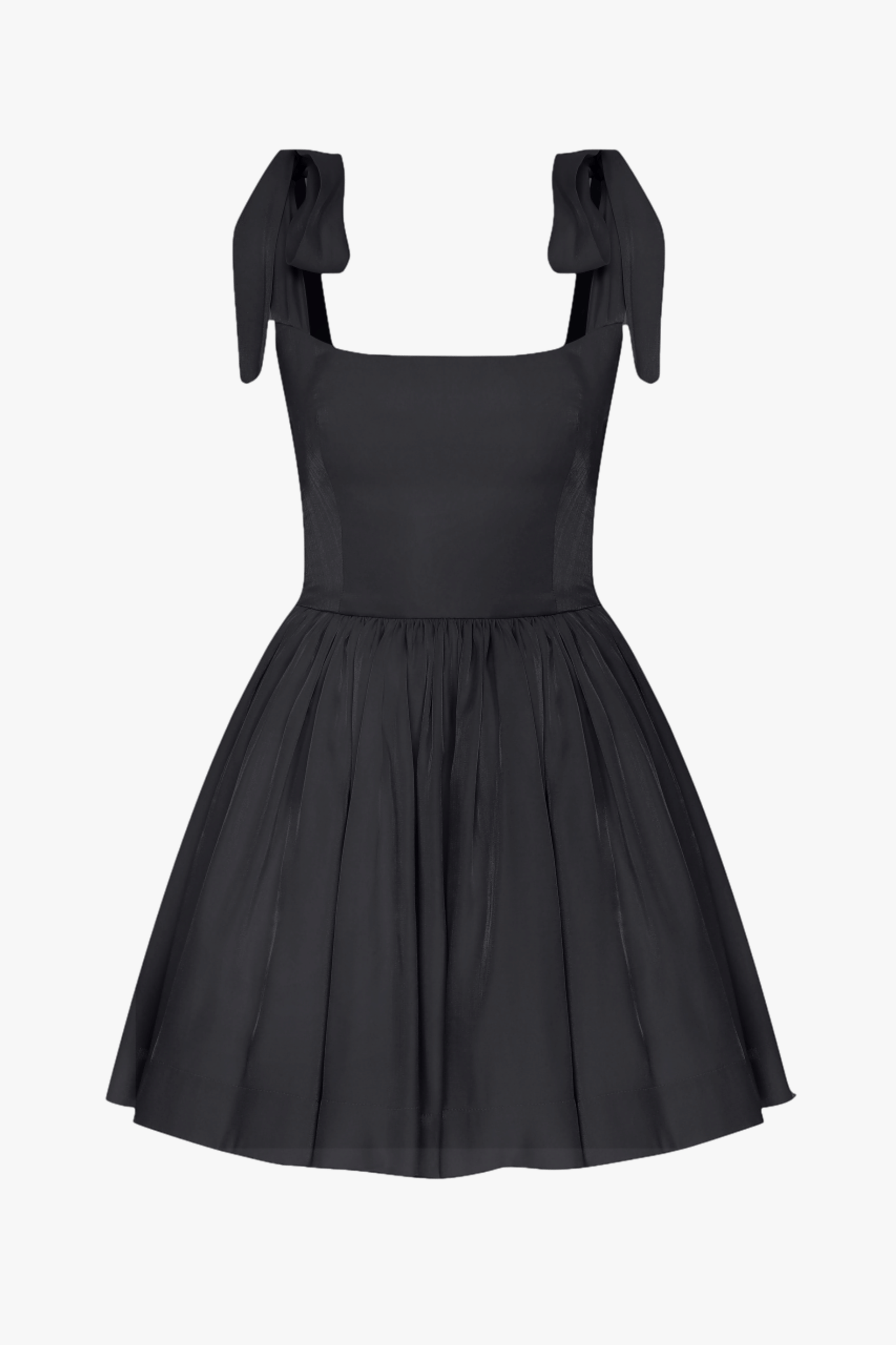 Sibby Mini Dress in Noire in Black made by Nazli Ceren