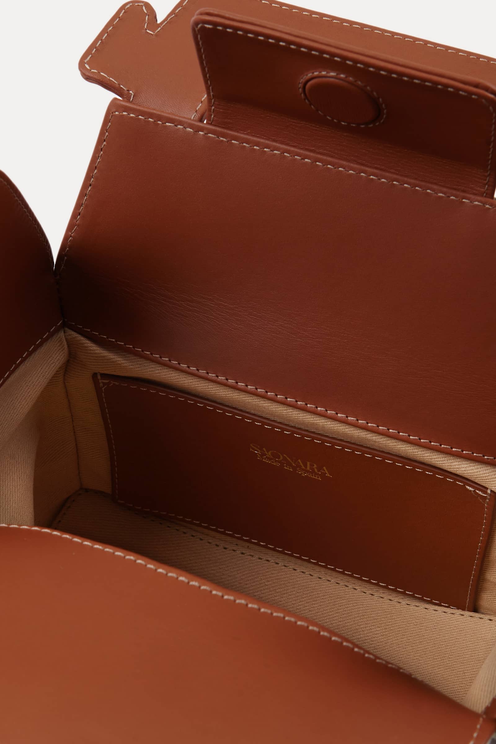 SAONARA KUKITO LINO / CARAMELO PIEL made by Saonara