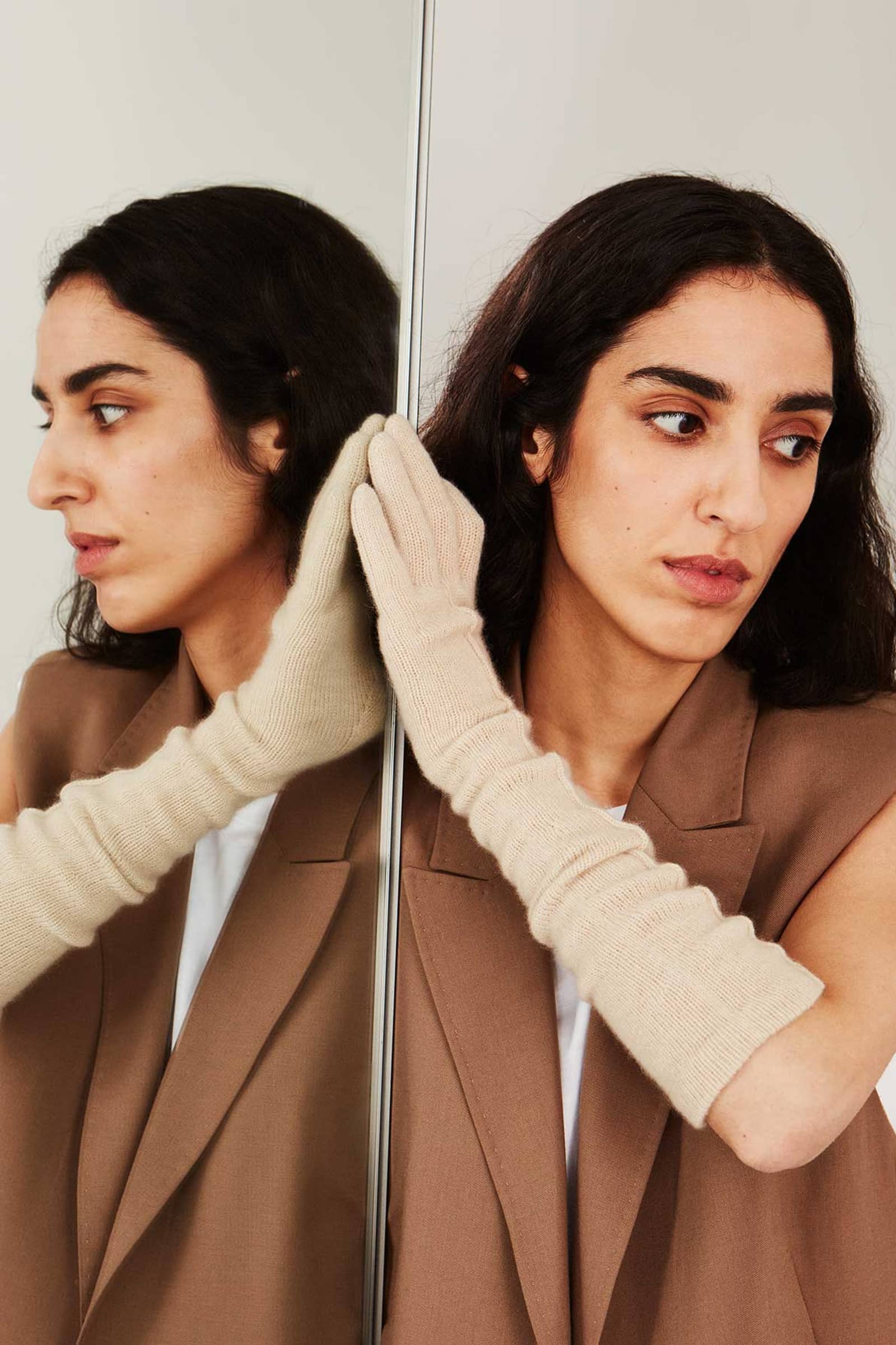 Cashmere Long Beige made by Handsome Stockholm