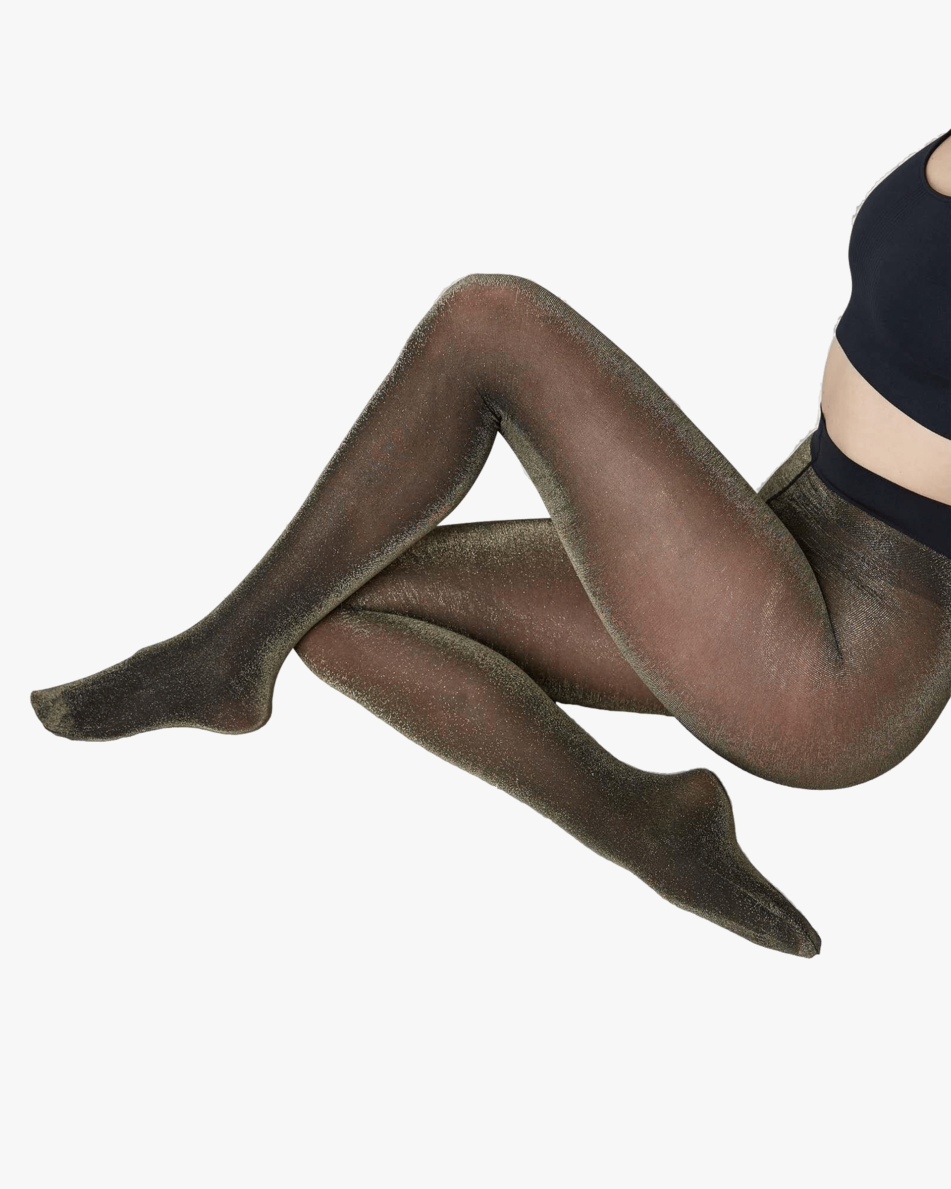 Tora Shimmery Tights made by Swedish Stockings