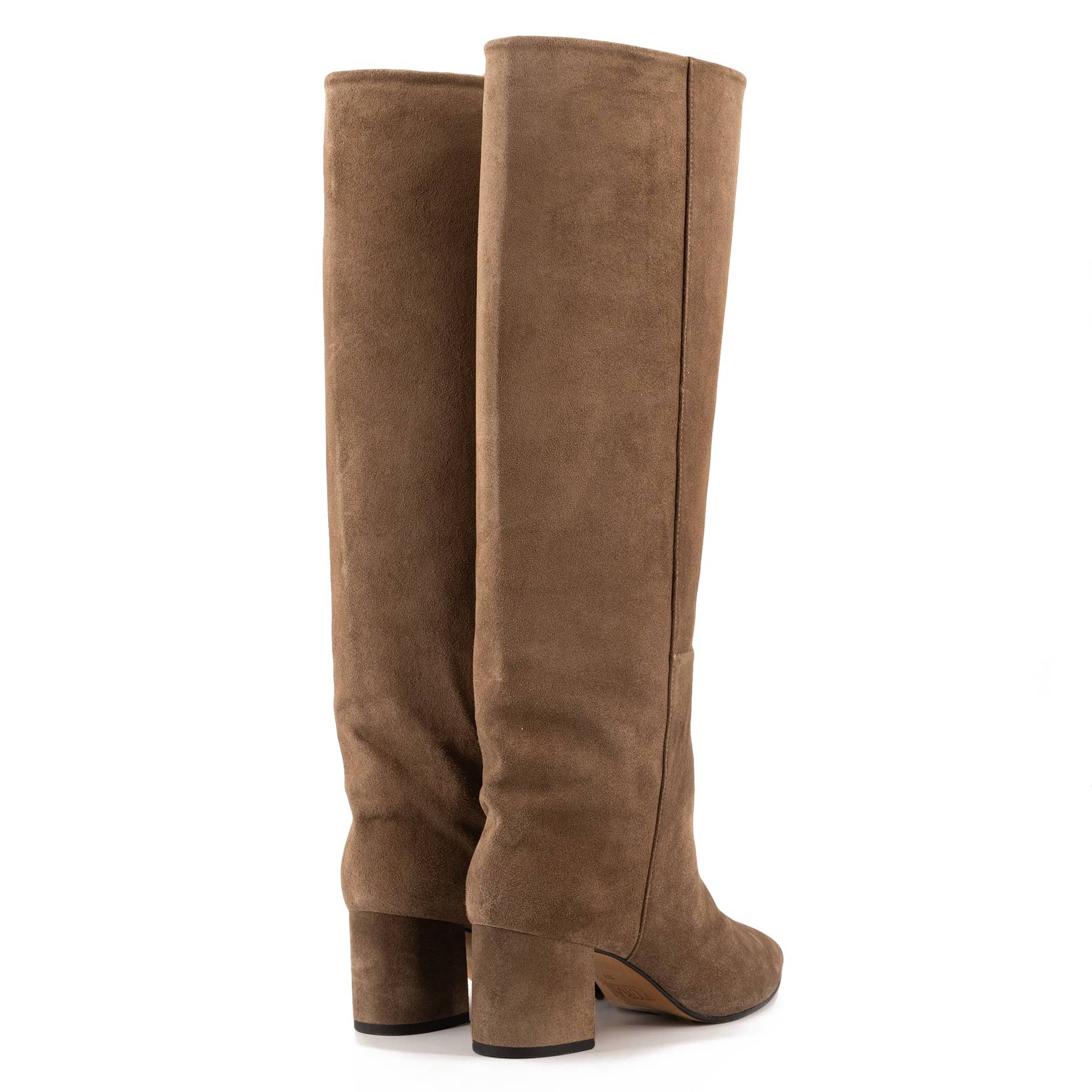 BROWN TALL BOOTS made by Toral