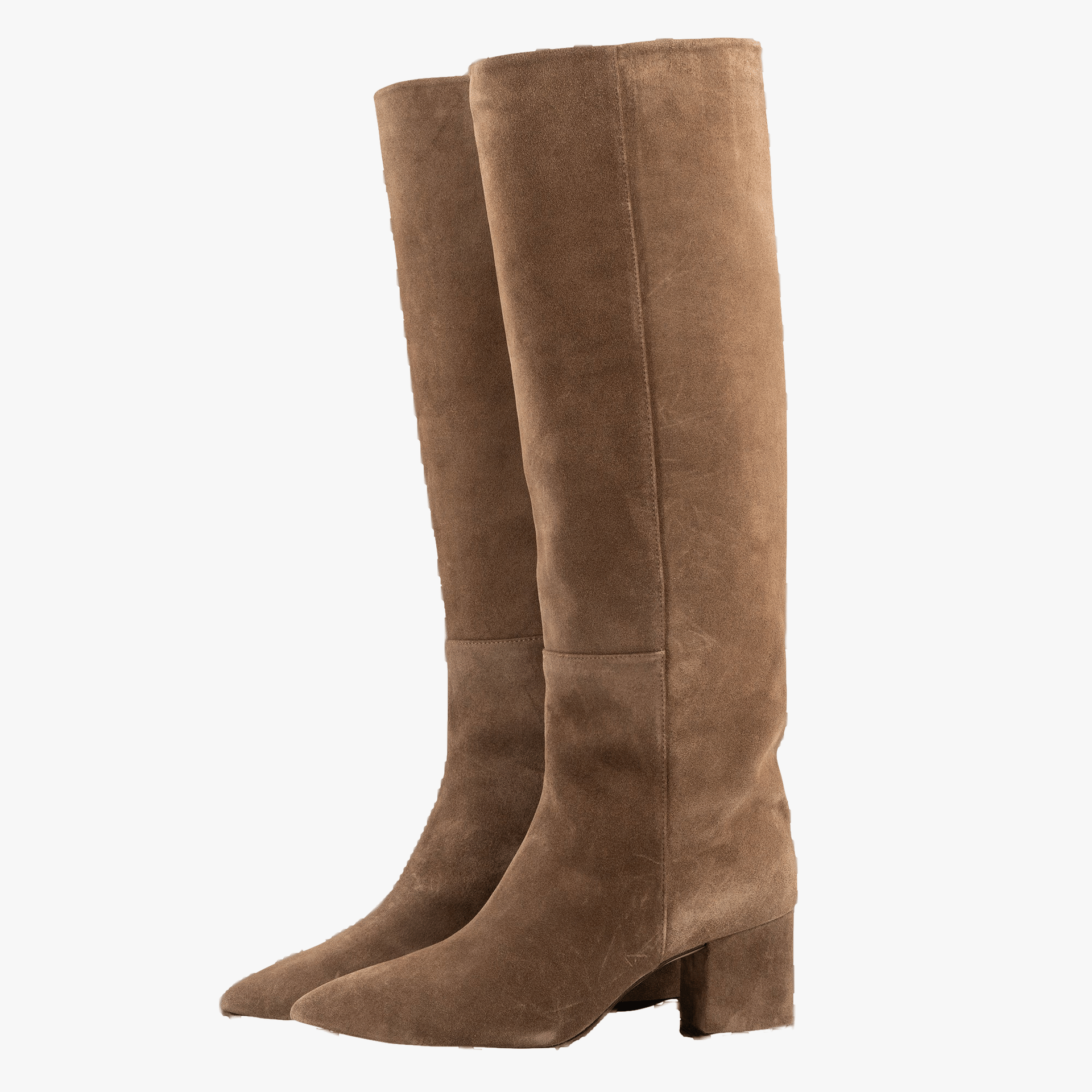 BROWN TALL BOOTS made by Toral