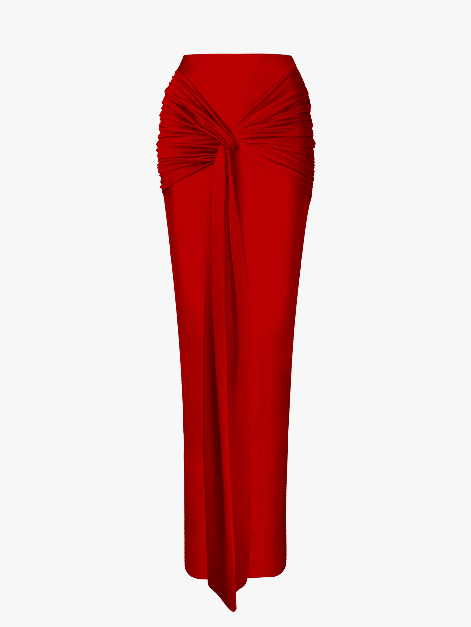 Vari Long Skirt Red made by Lediel