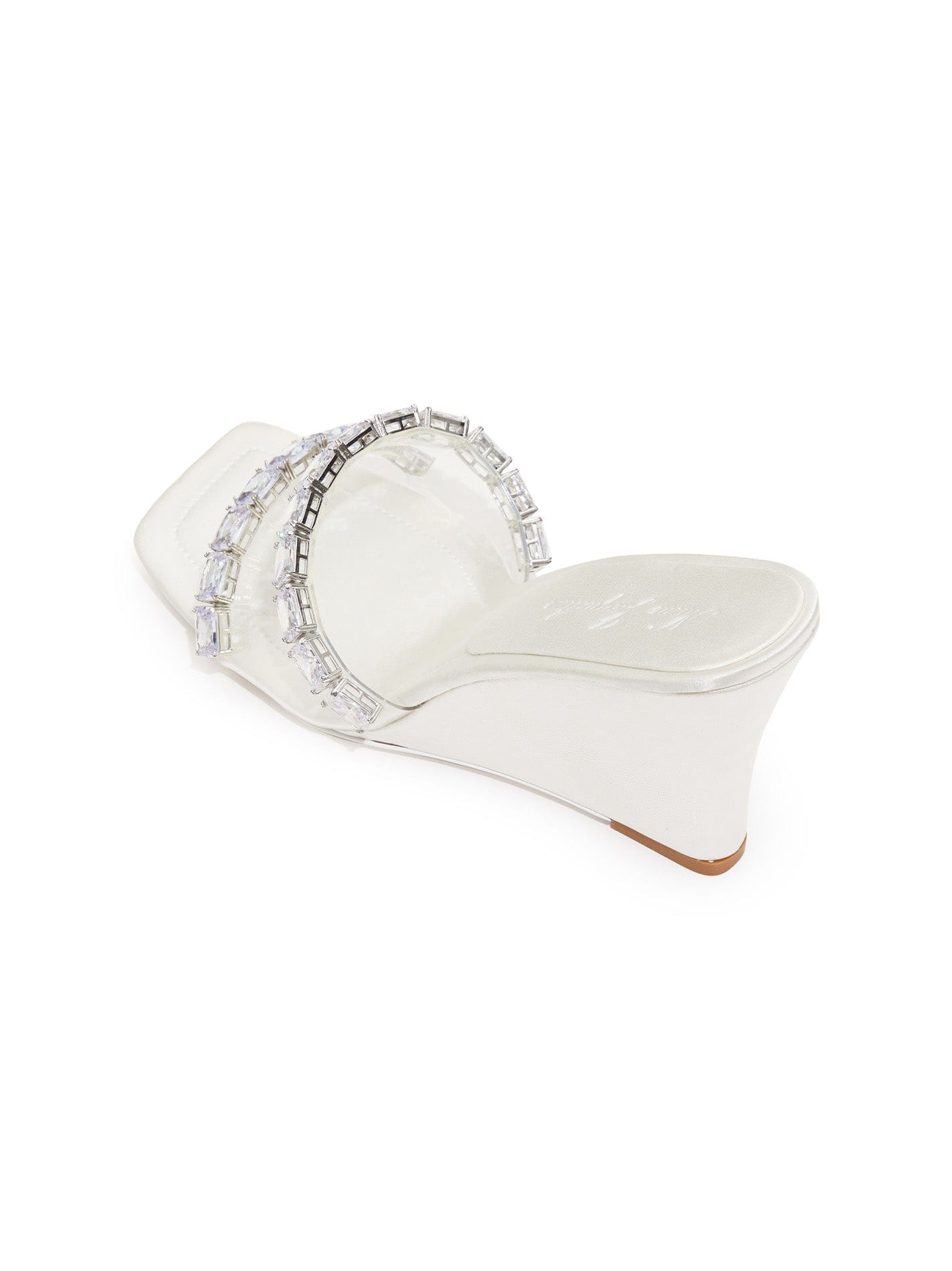 Cassandra Diamond Heels (White) made by Nana Jacqueline