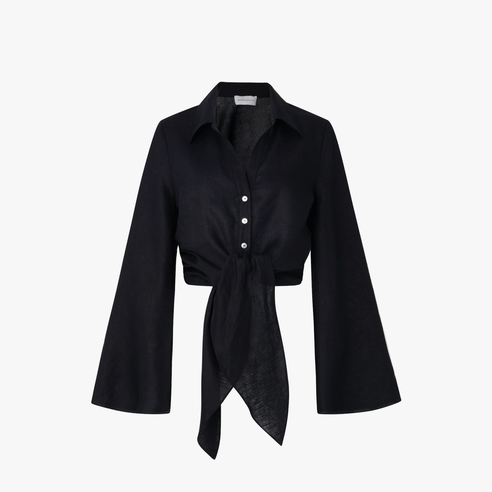 Adrienne shirt black made by MandiBreeze