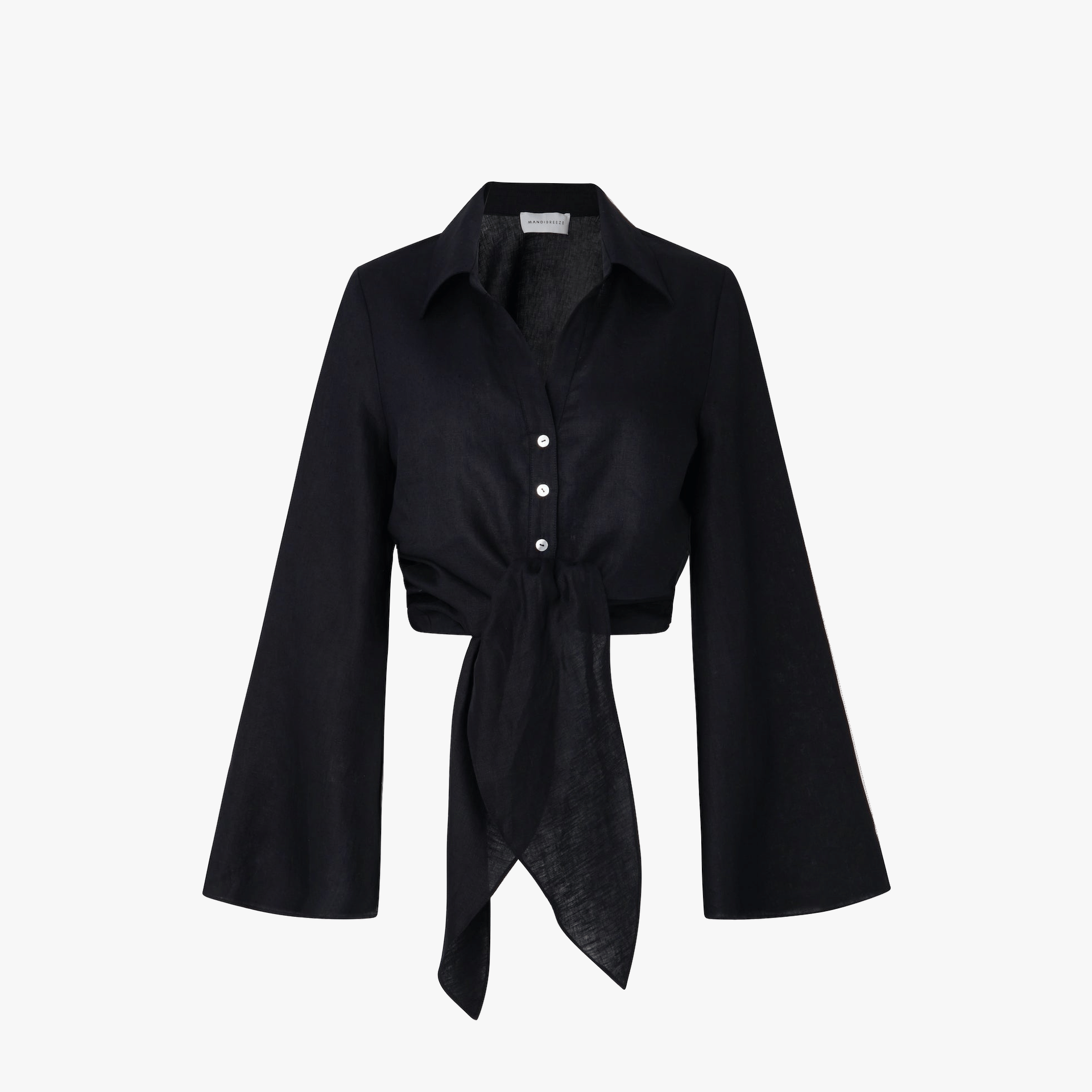 Adrienne shirt black made by MandiBreeze