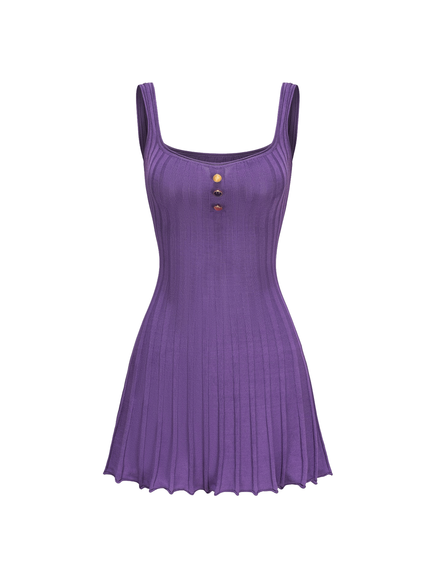 Janelle Knit Dress (Purple) made by Nana Jacqueline