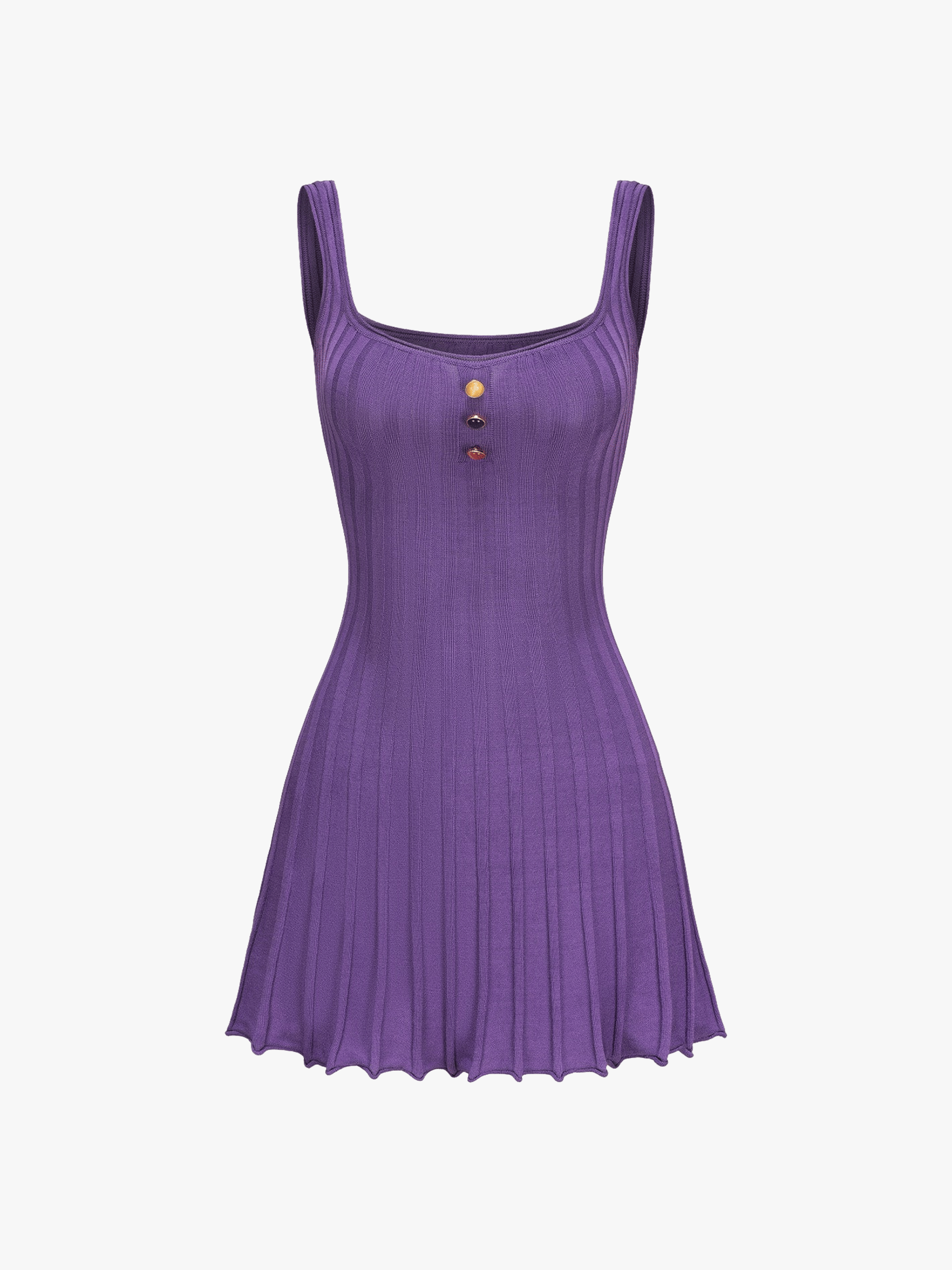 Janelle Knit Dress (Purple) made by Nana Jacqueline