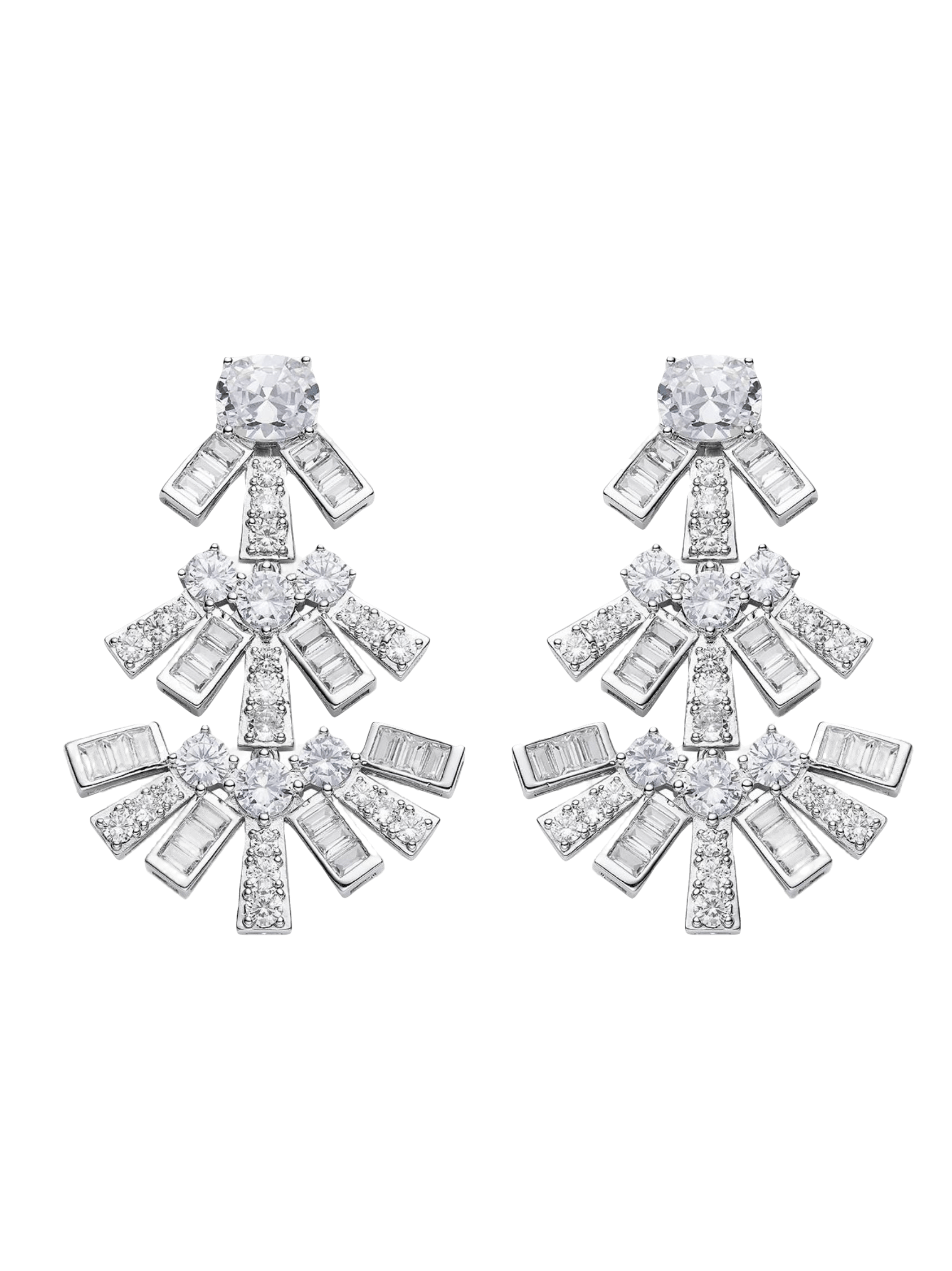 Claira Earrings (White) made by Nana Jacqueline