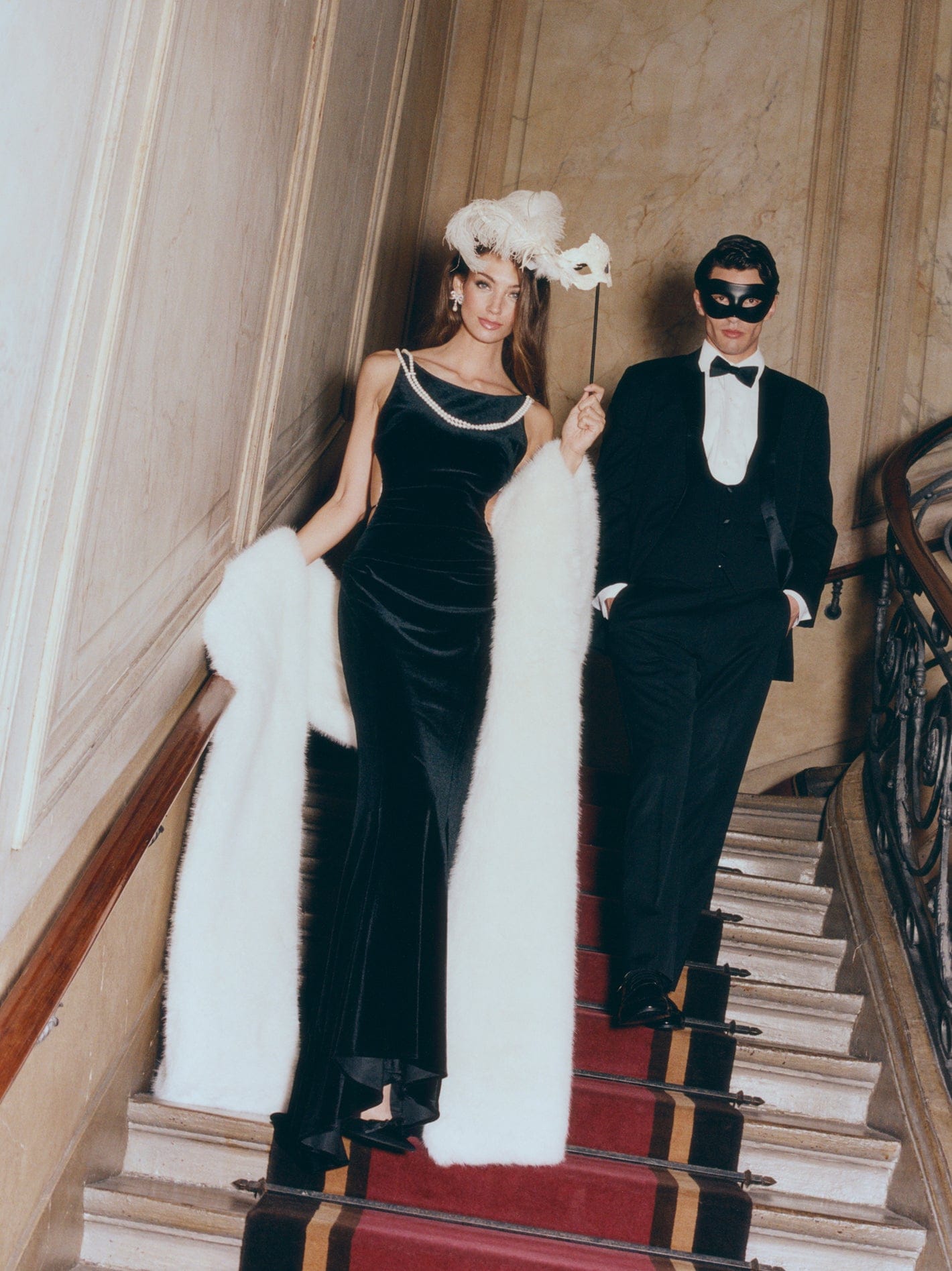 Pauline Velvet Dress (Black) made by Nana Jacqueline