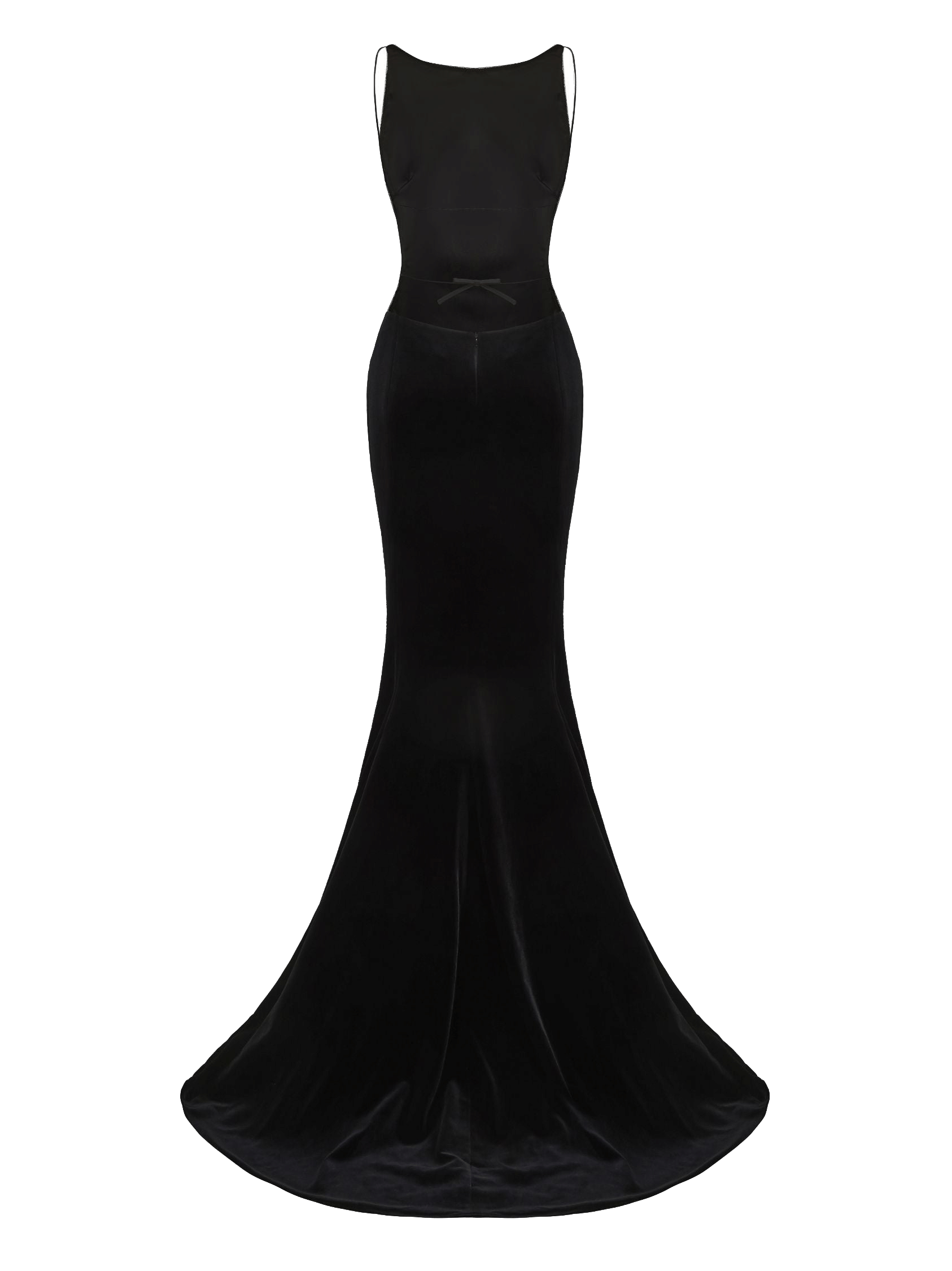 Pauline Velvet Dress (Black) made by Nana Jacqueline