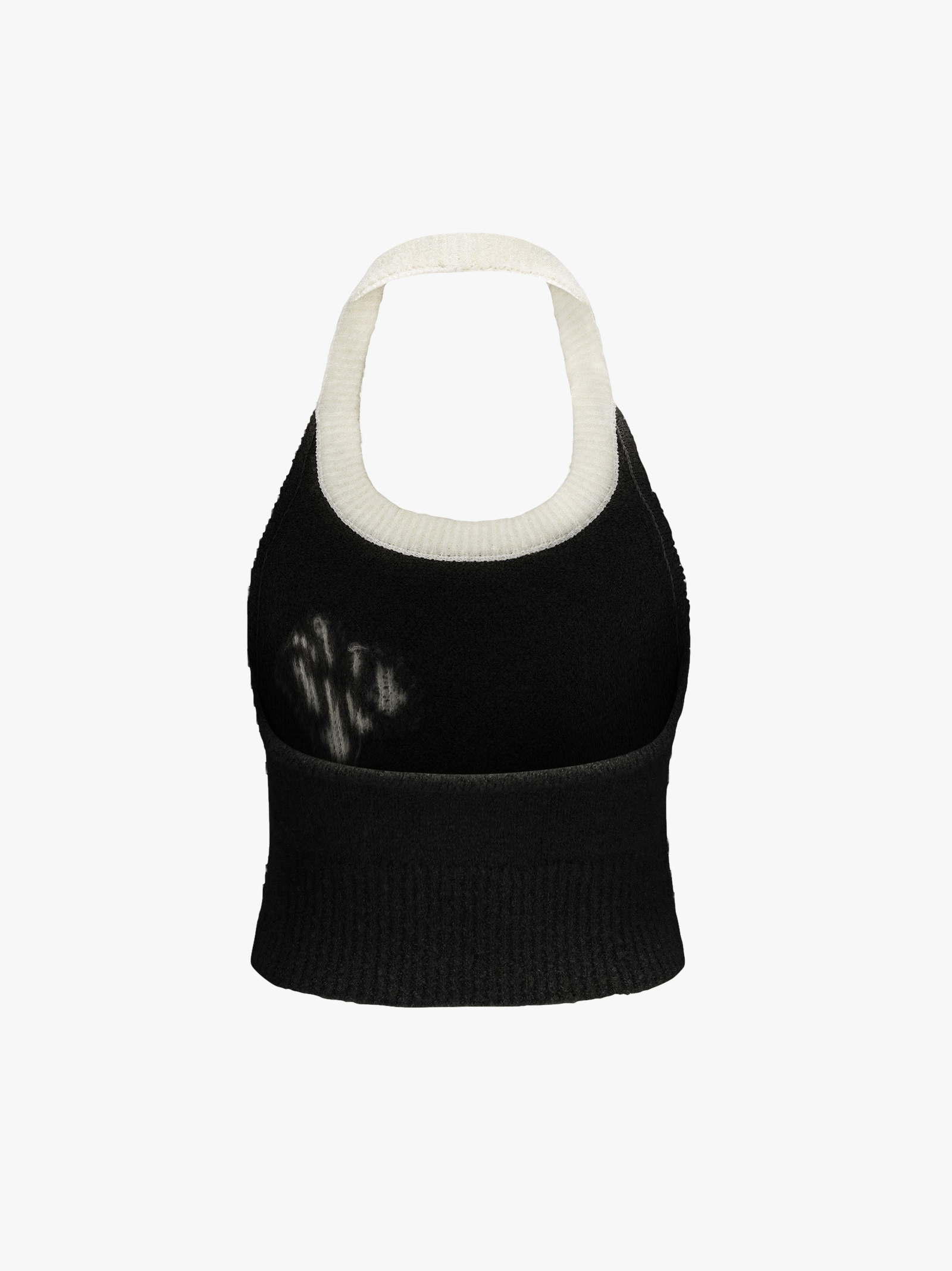 Macie Knit Halter Top (Black) (Final Sale) in Black made by Nana Jacqueline