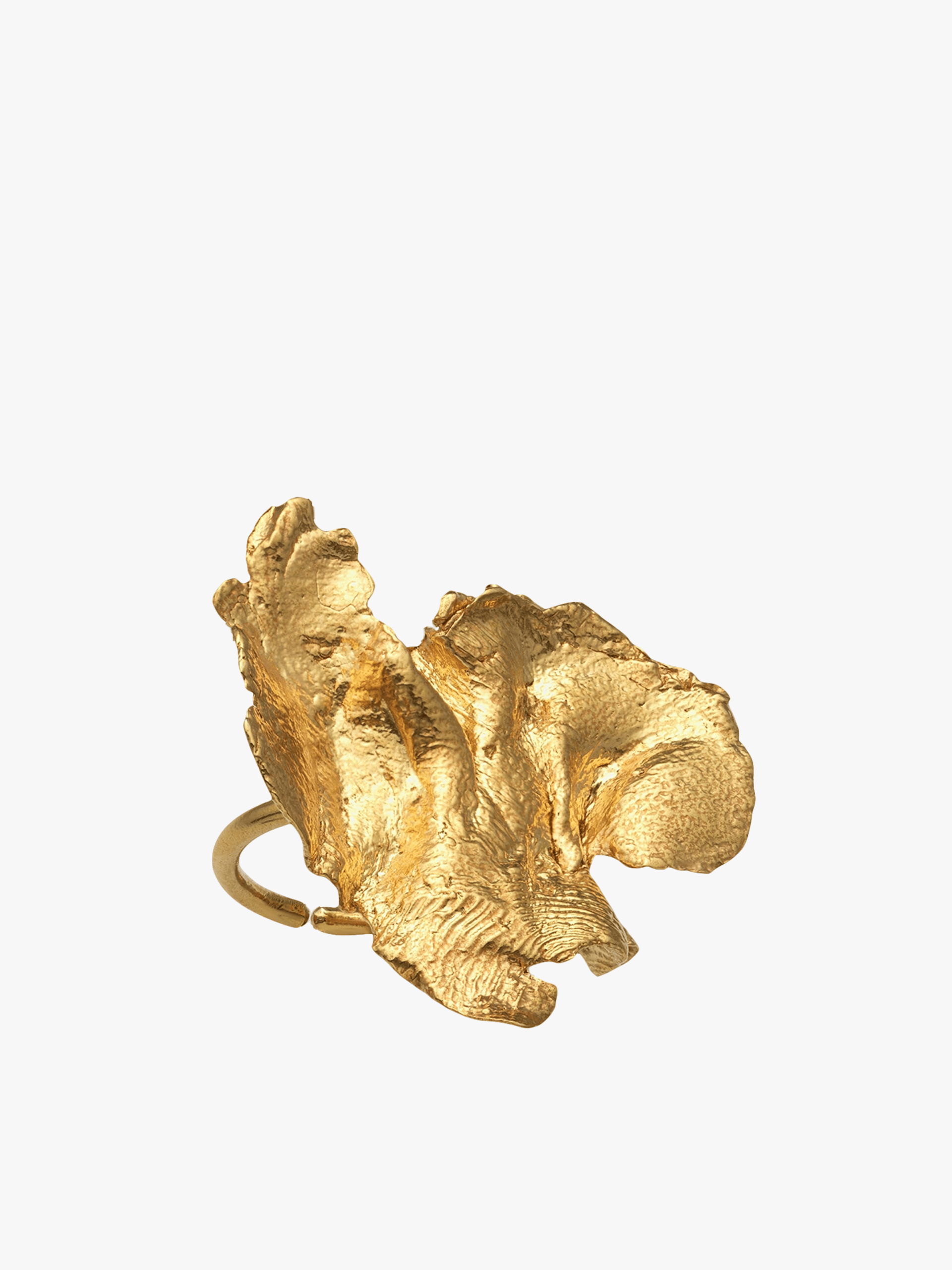 Artemis Ring Gold in Gold made by Eva Remenyi