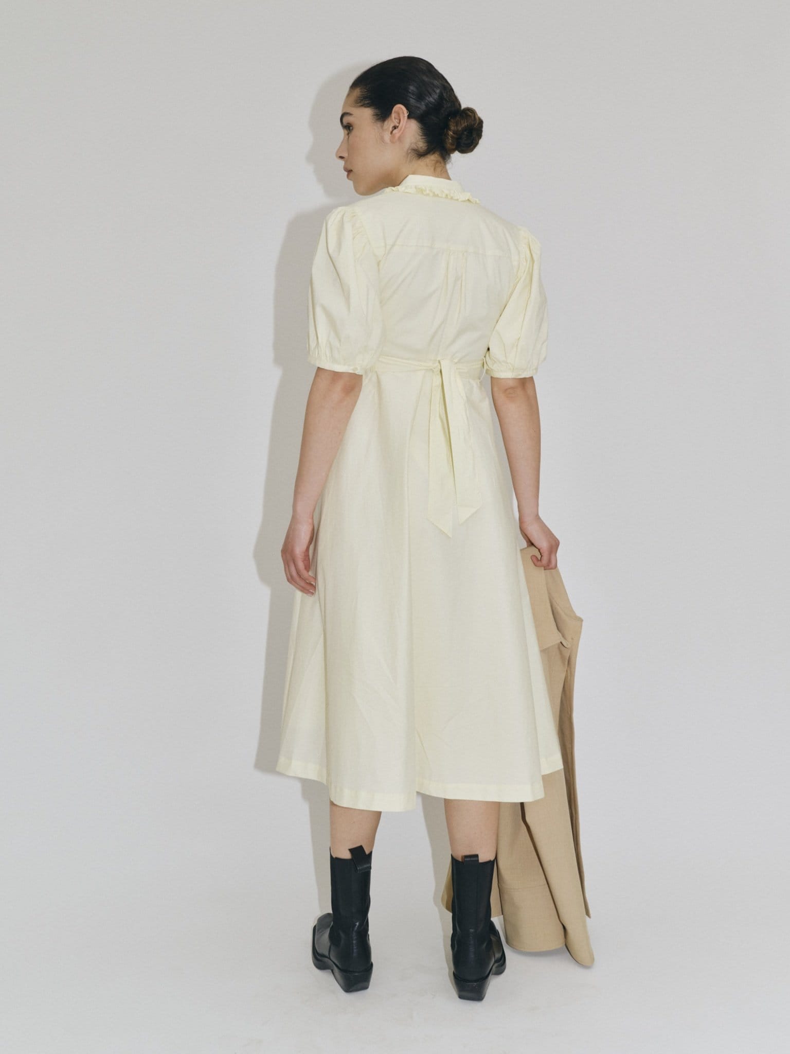 Noel Dress - Pale Lime made by HERSKIND