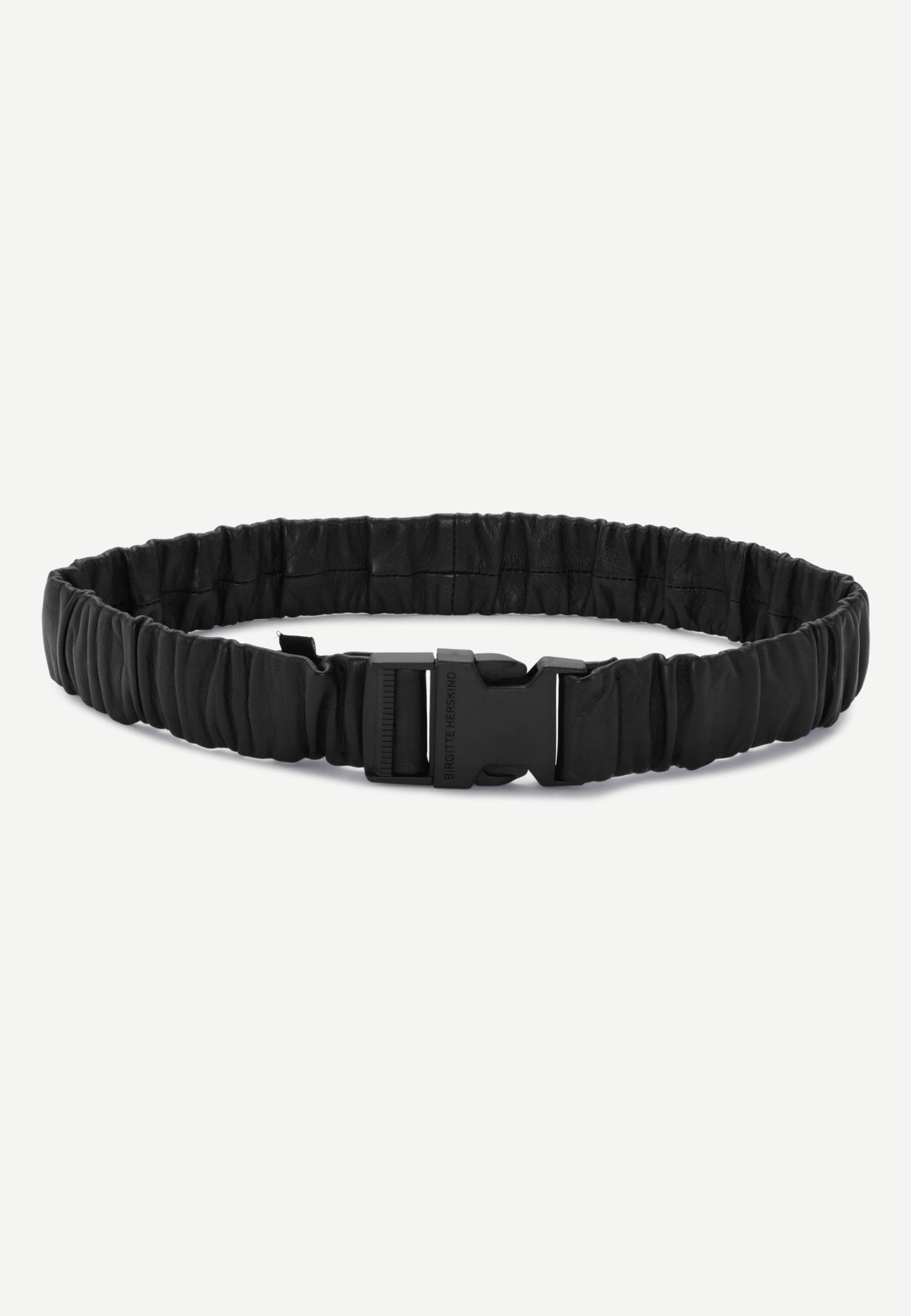 Leather Belt - Black made by HERSKIND