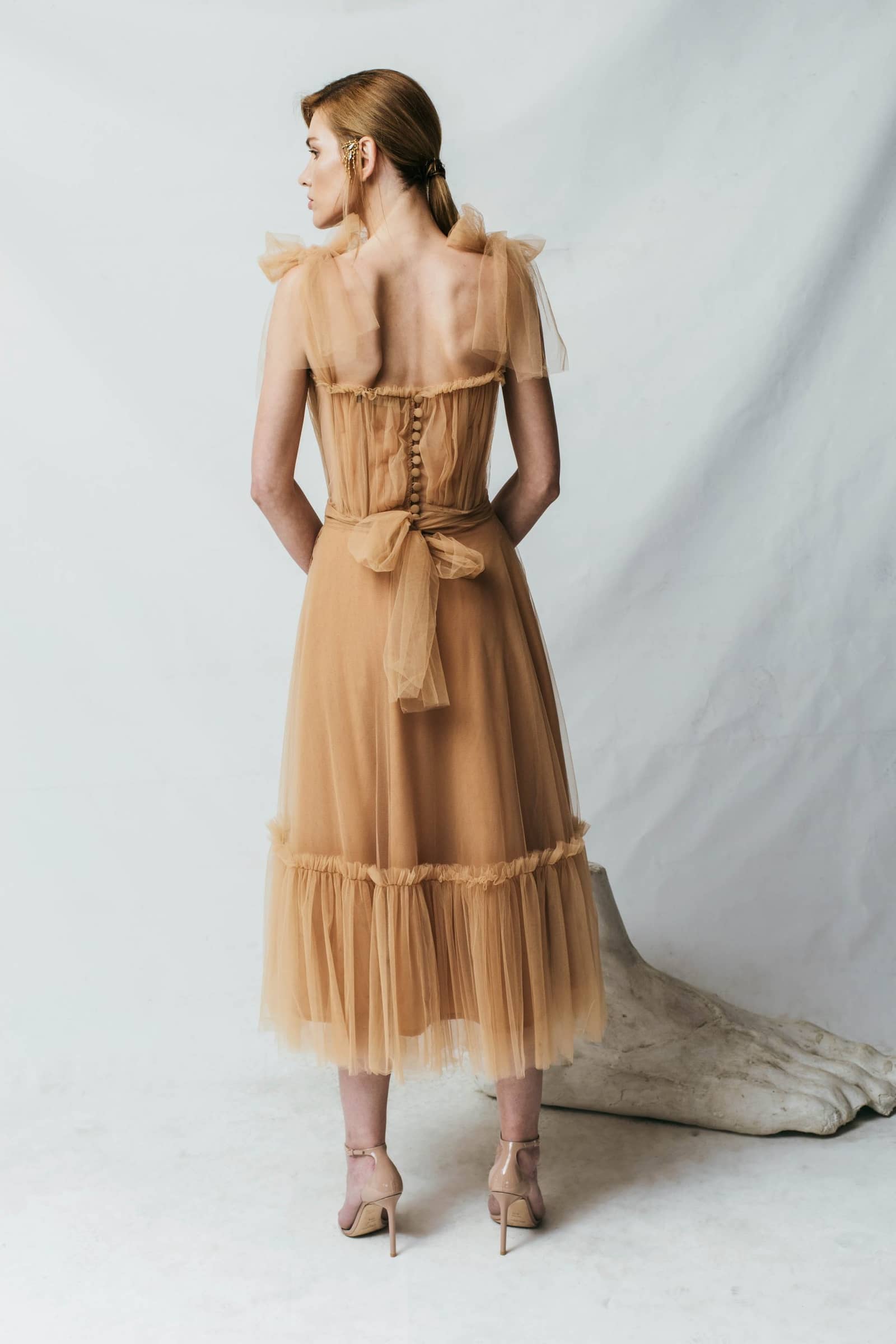 French Tulle Bustier Top made by Aureliana