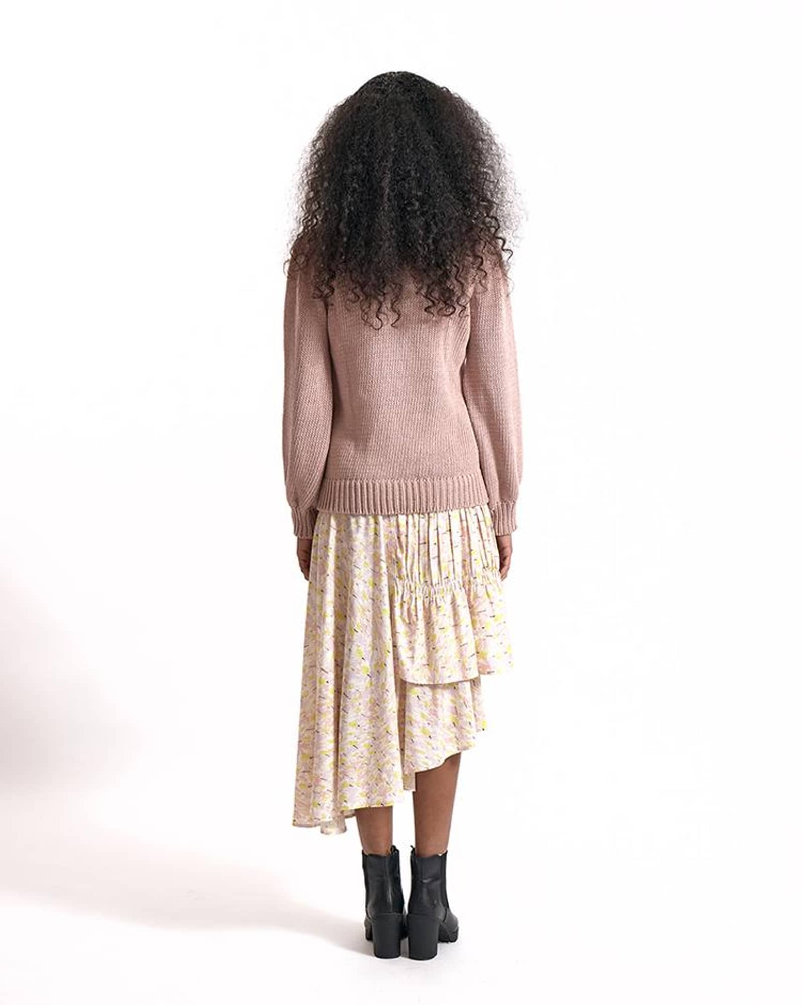 LIOBA sweater in Purple made by AYNI