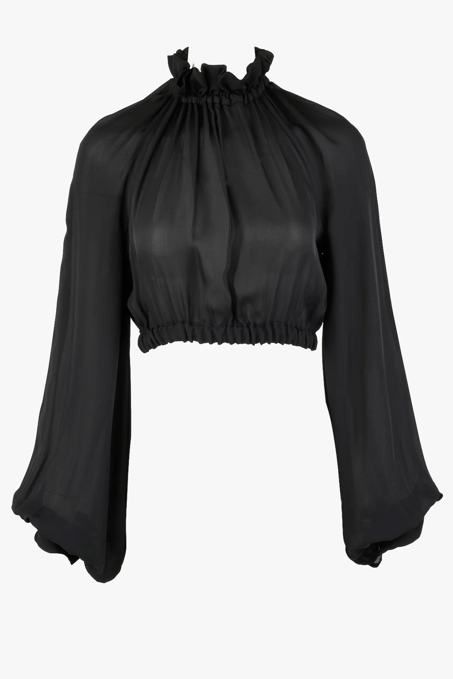 Nero Long Top made by Francesca Miranda