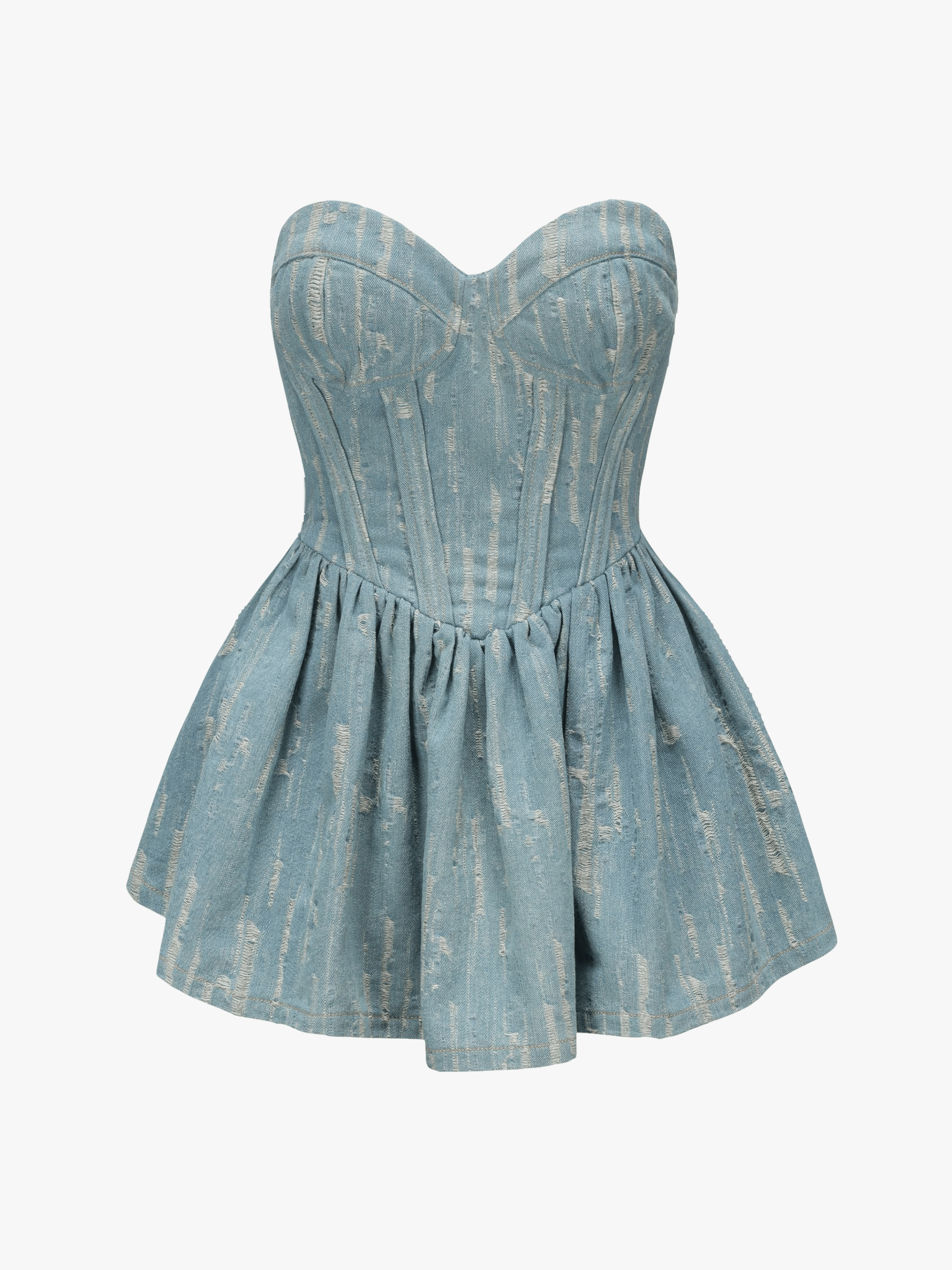 Airina Dress (Denim) in Blue made by Nana Jacqueline