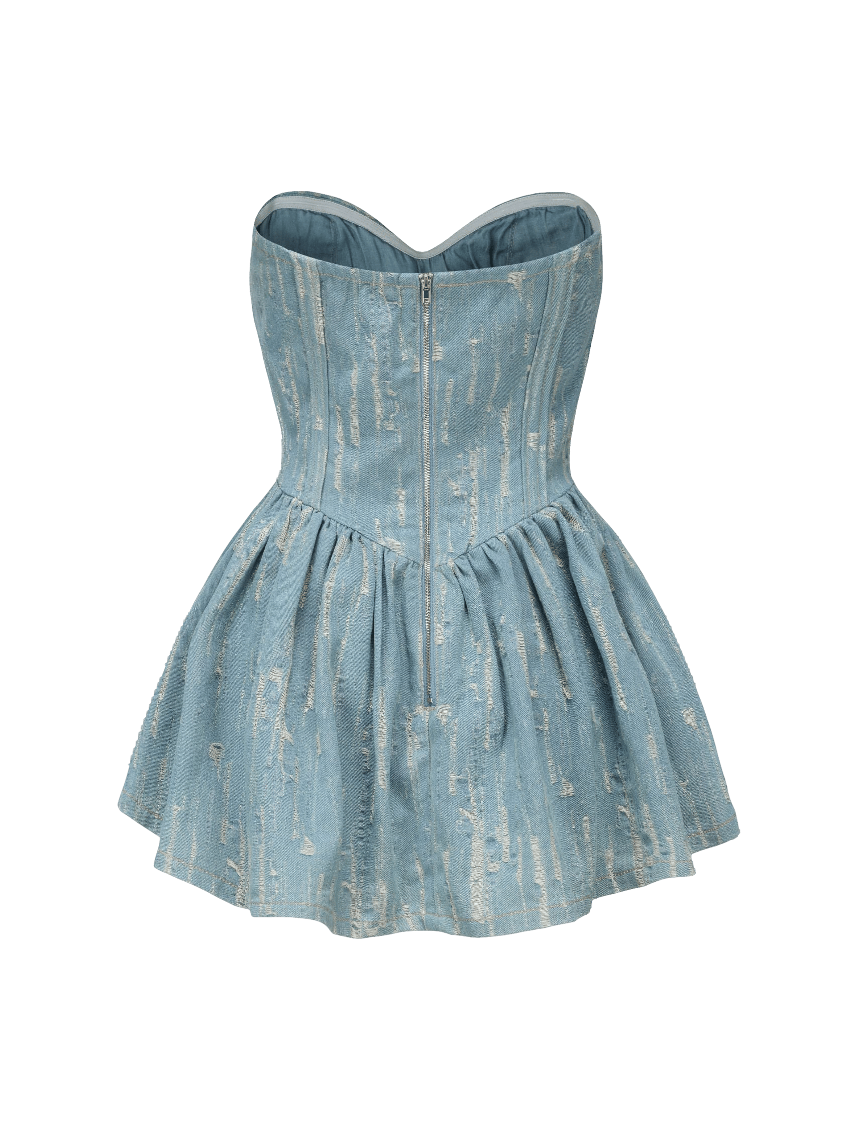 Airina Dress (Denim) in Blue made by Nana Jacqueline