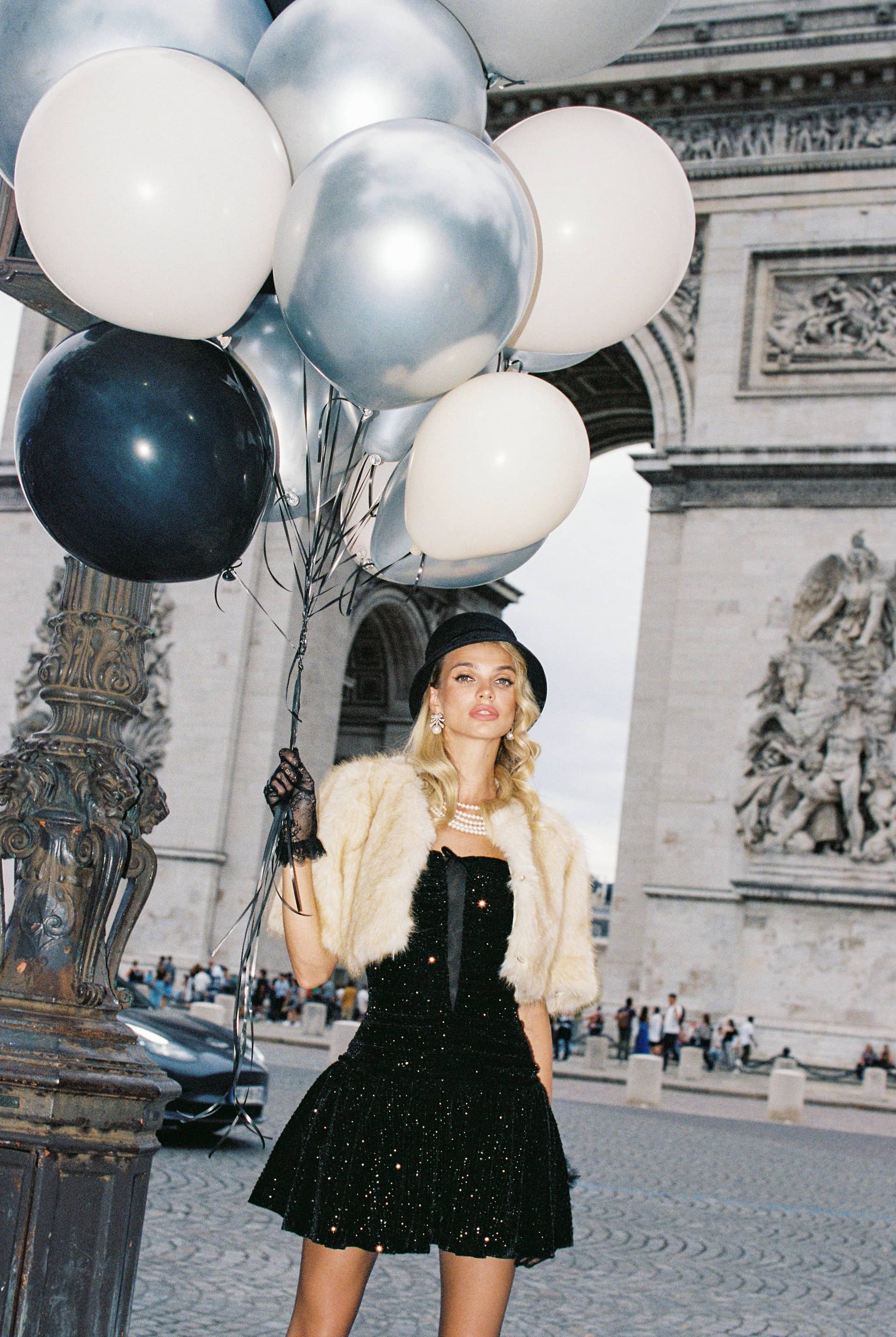 Thalia Cropped Faux Fur Jacket (Yellow) made by Nana Jacqueline