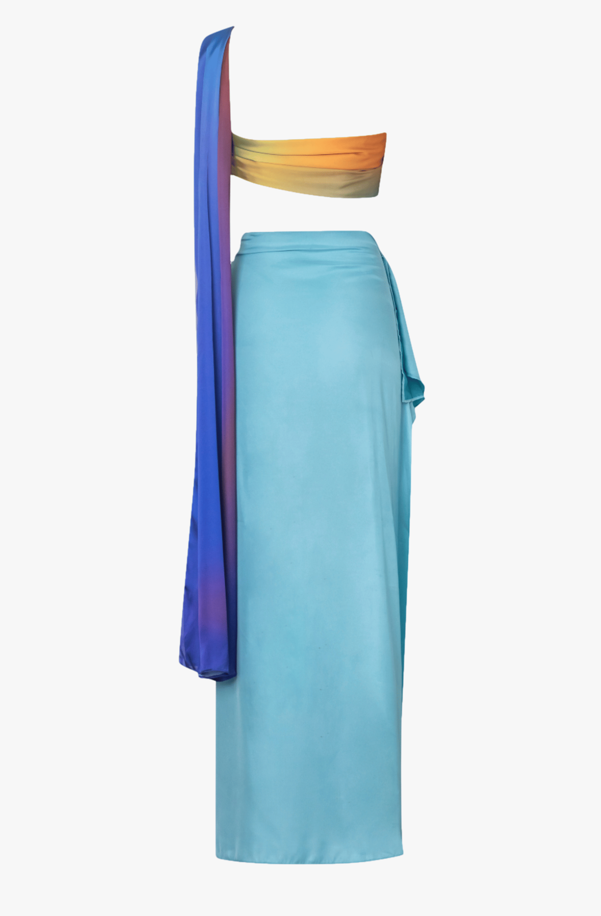 Cumbiana Dress in Blue made by BAOBAB