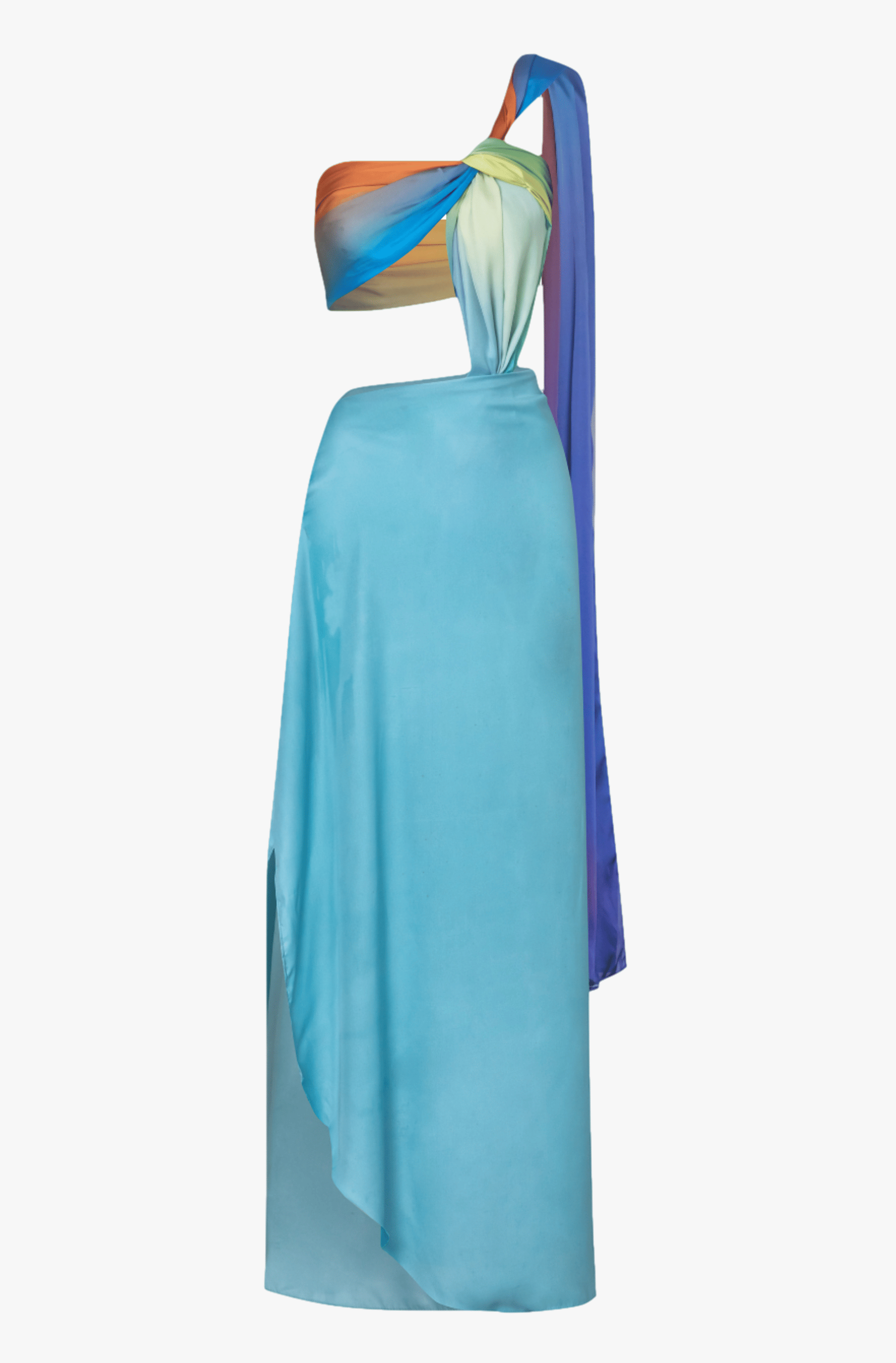 Cumbiana Dress in Blue made by BAOBAB