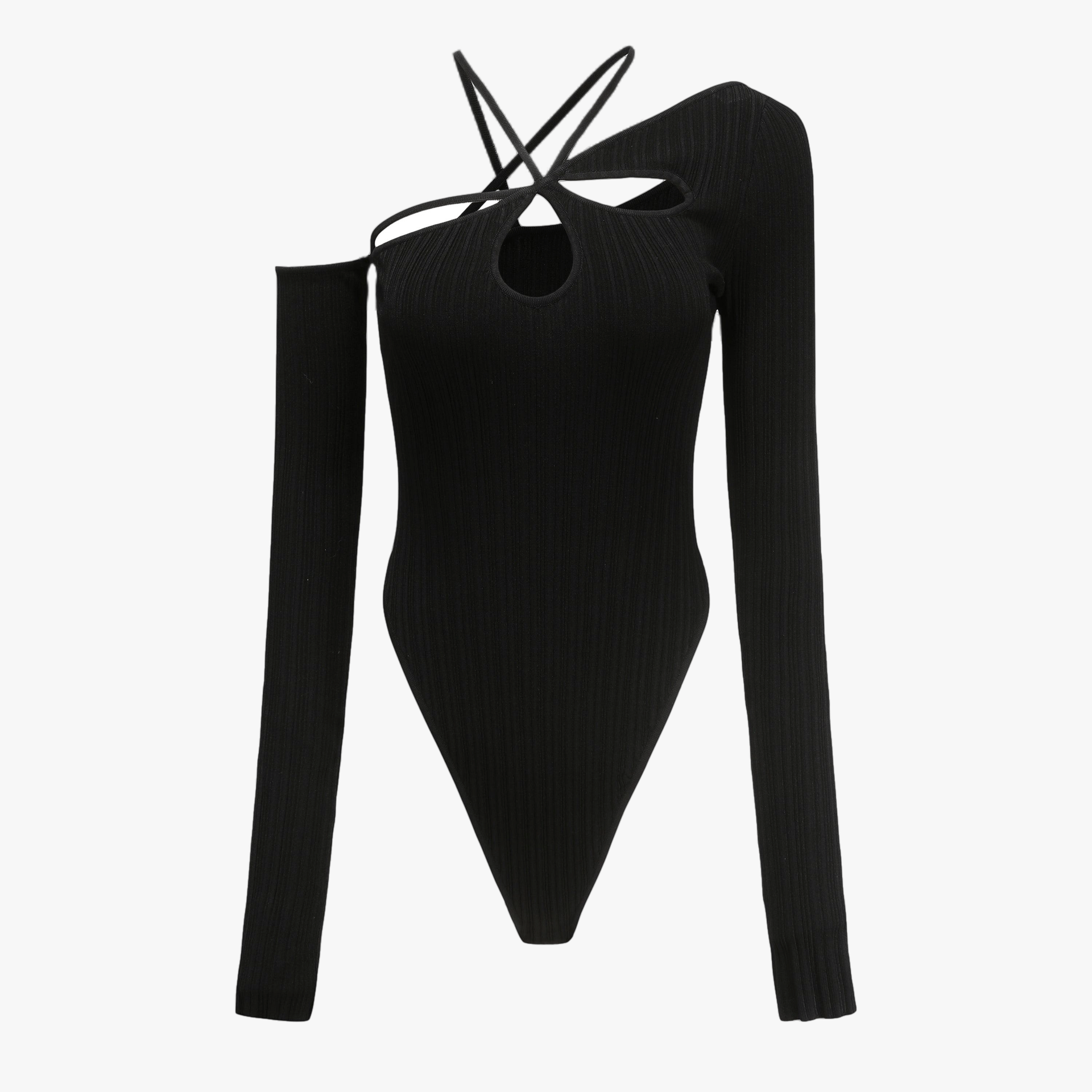 Eloisa Bodysuit Black (Final Sale) in Black made by Nana Jacqueline
