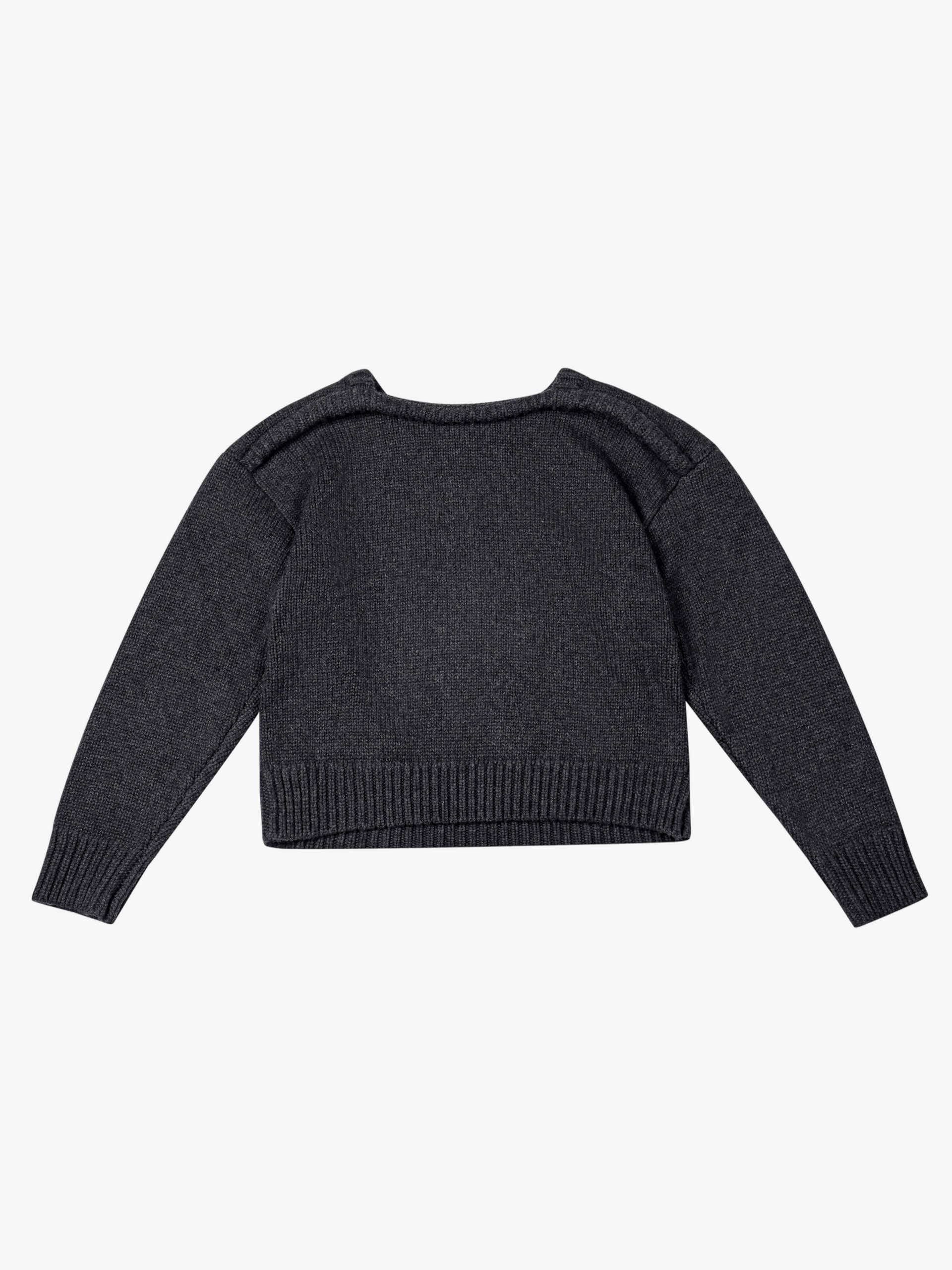 WOOL-CASHMERE KNIT SWEATER made by YIBRI