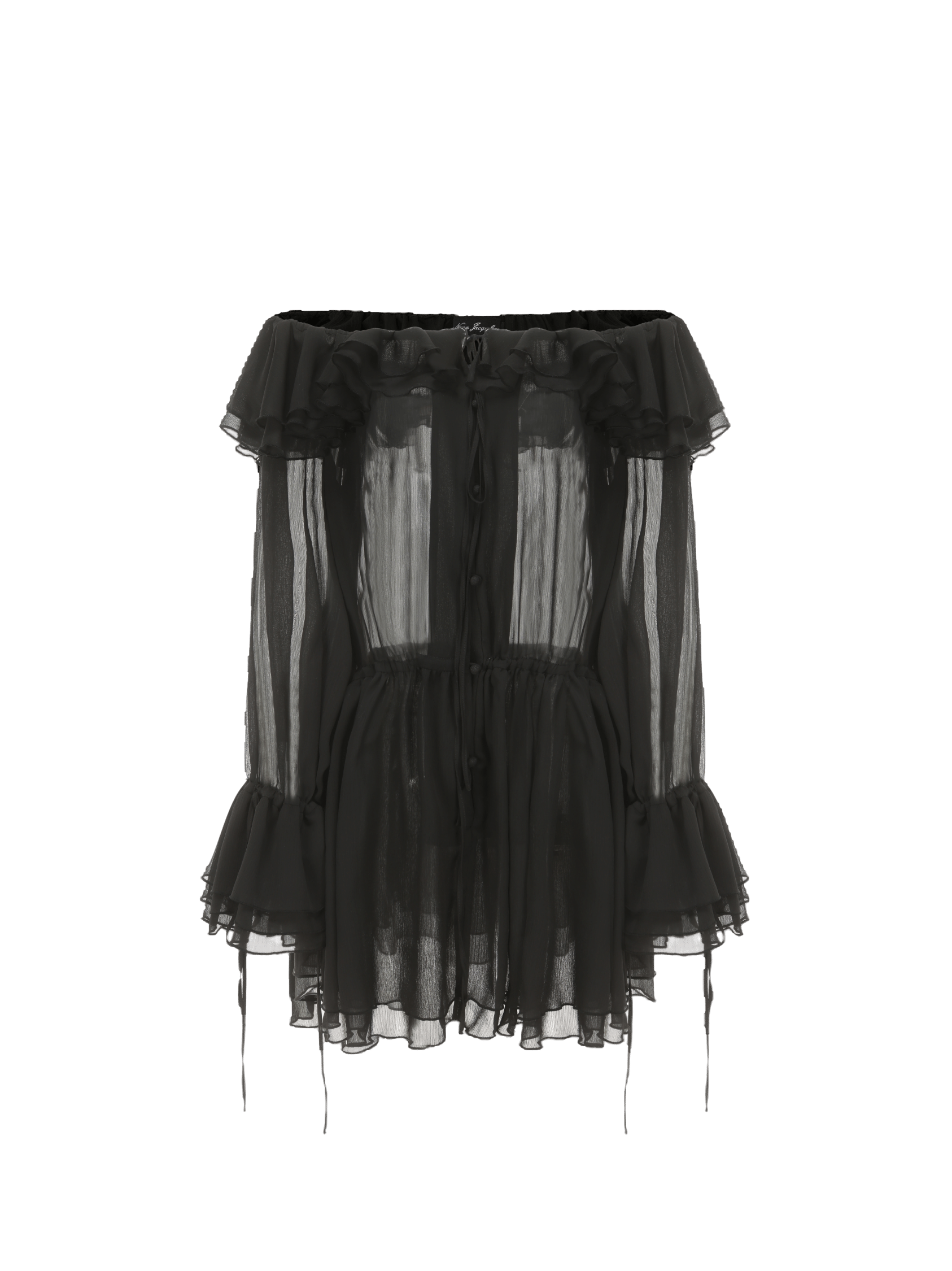 Anika Dress (Black) (Final Sale) in Black made by Nana Jacqueline