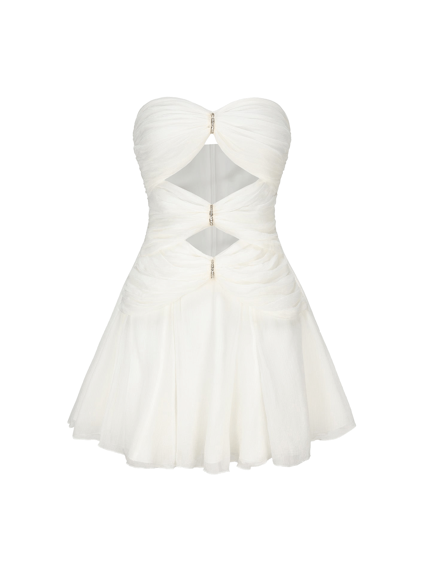 Ilana Dress (White) made by Nana Jacqueline