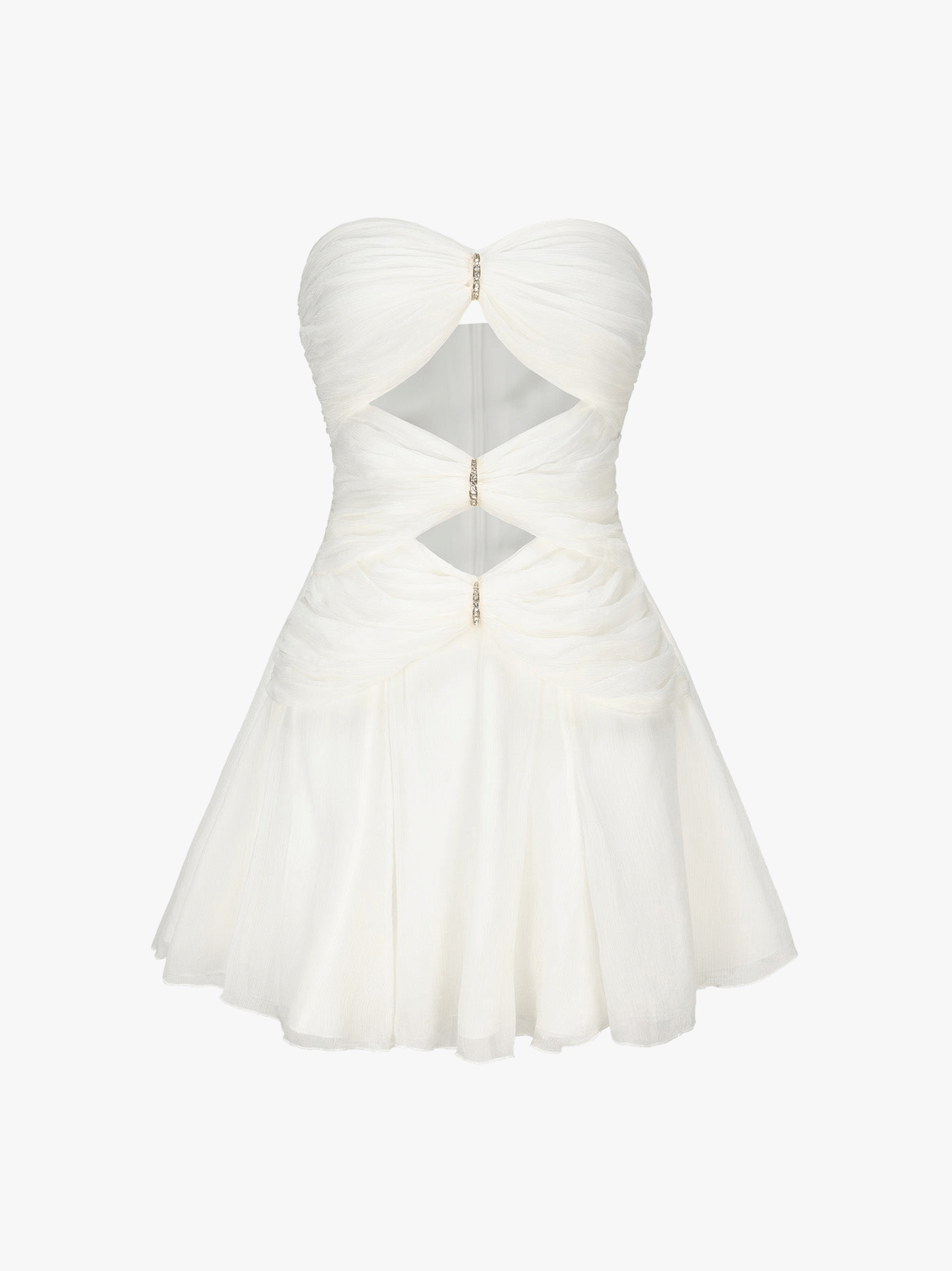 Ilana Dress (White) made by Nana Jacqueline