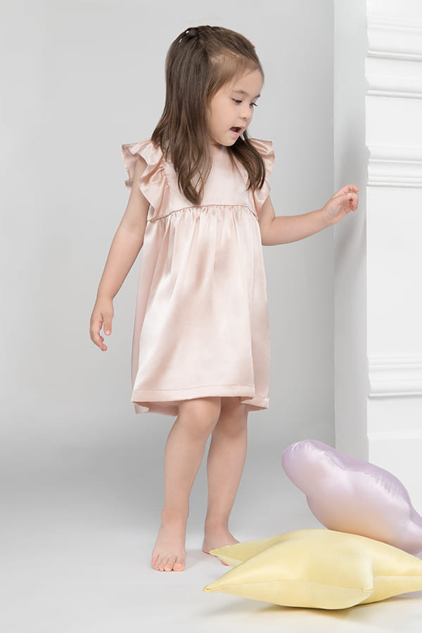 Farbella Kid's Silk Nightgown made by MANITO
