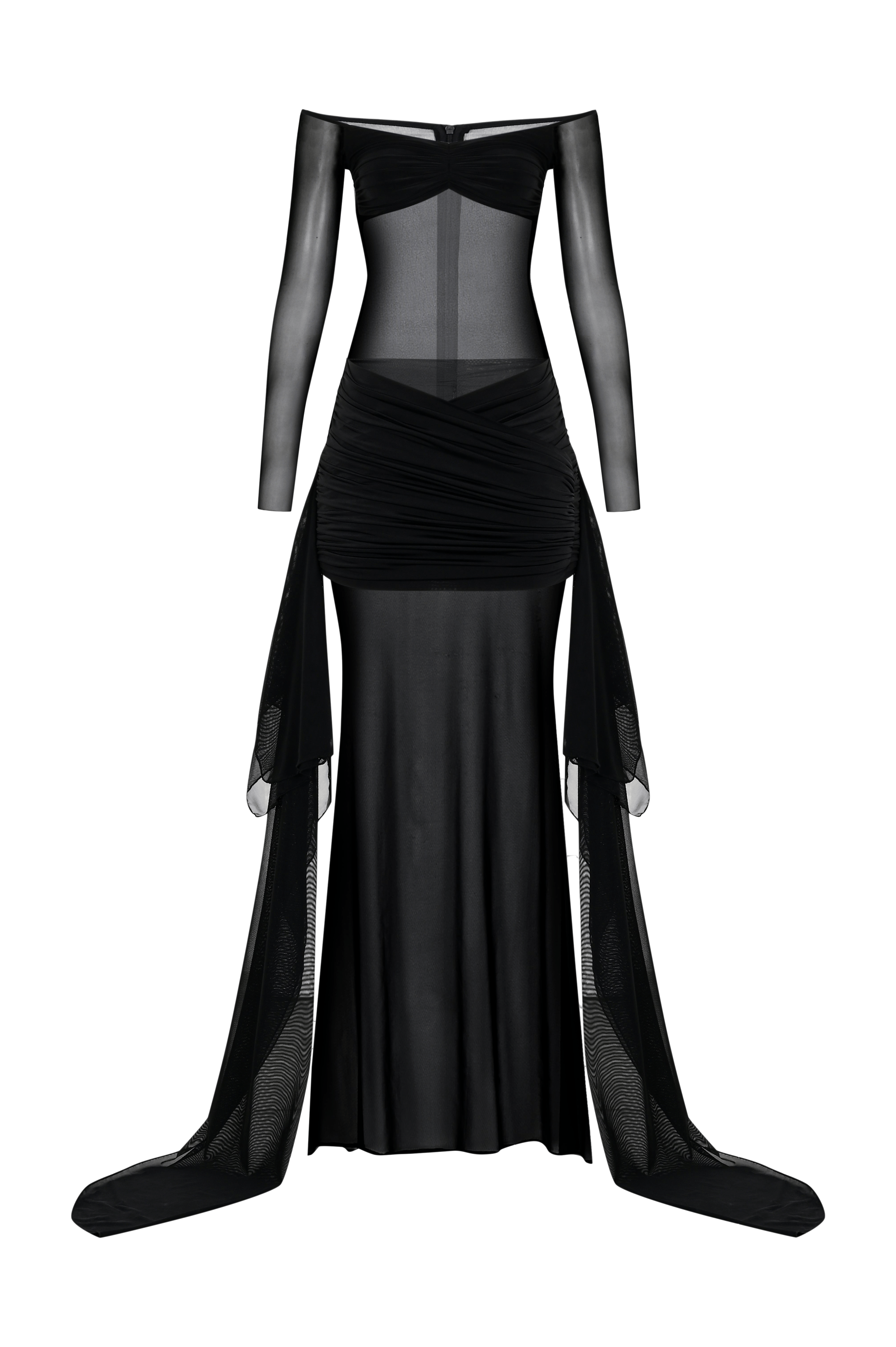 Seven Deadly Sips Dress In Black made by Khela