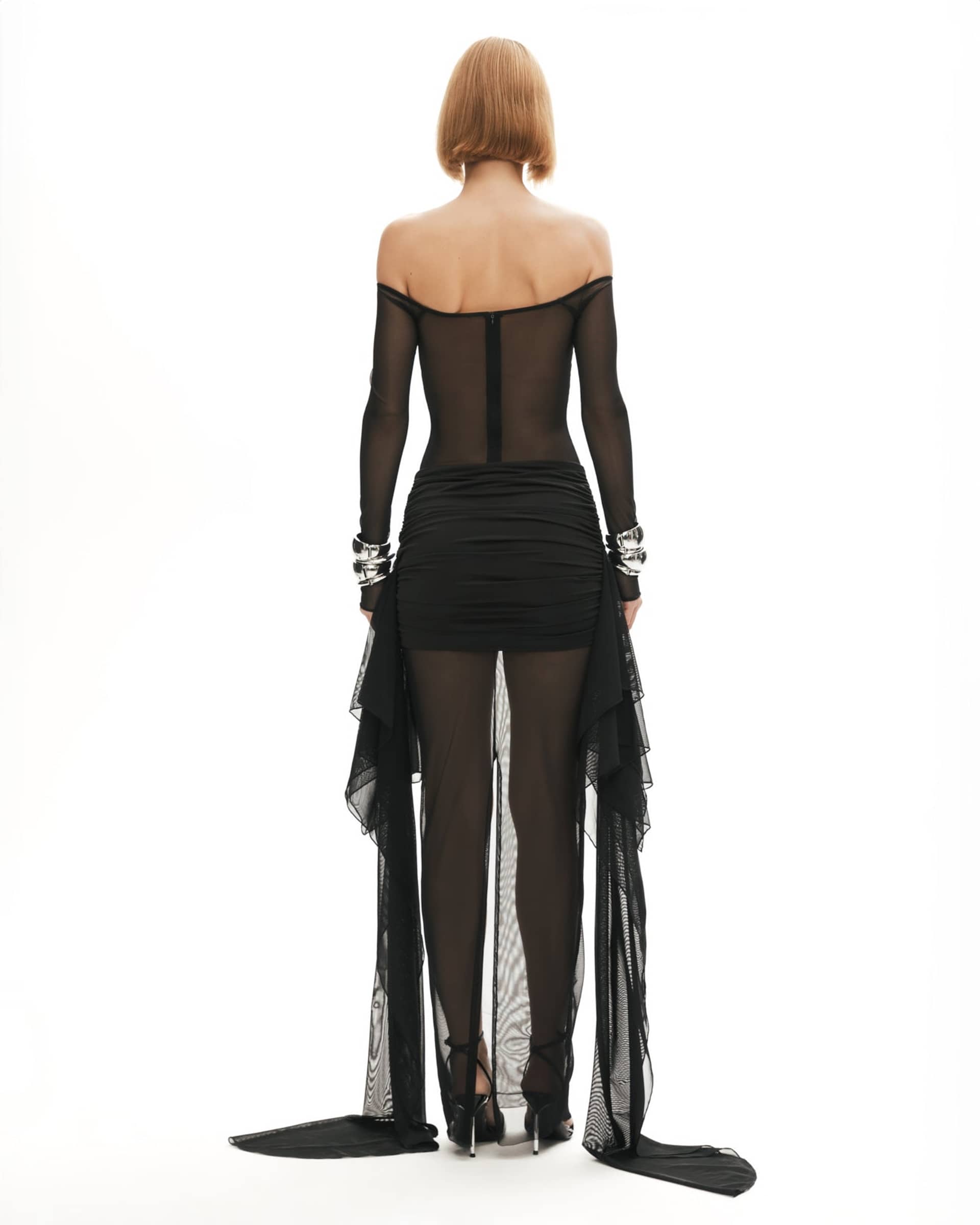 Seven Deadly Sips Dress In Black made by Khela