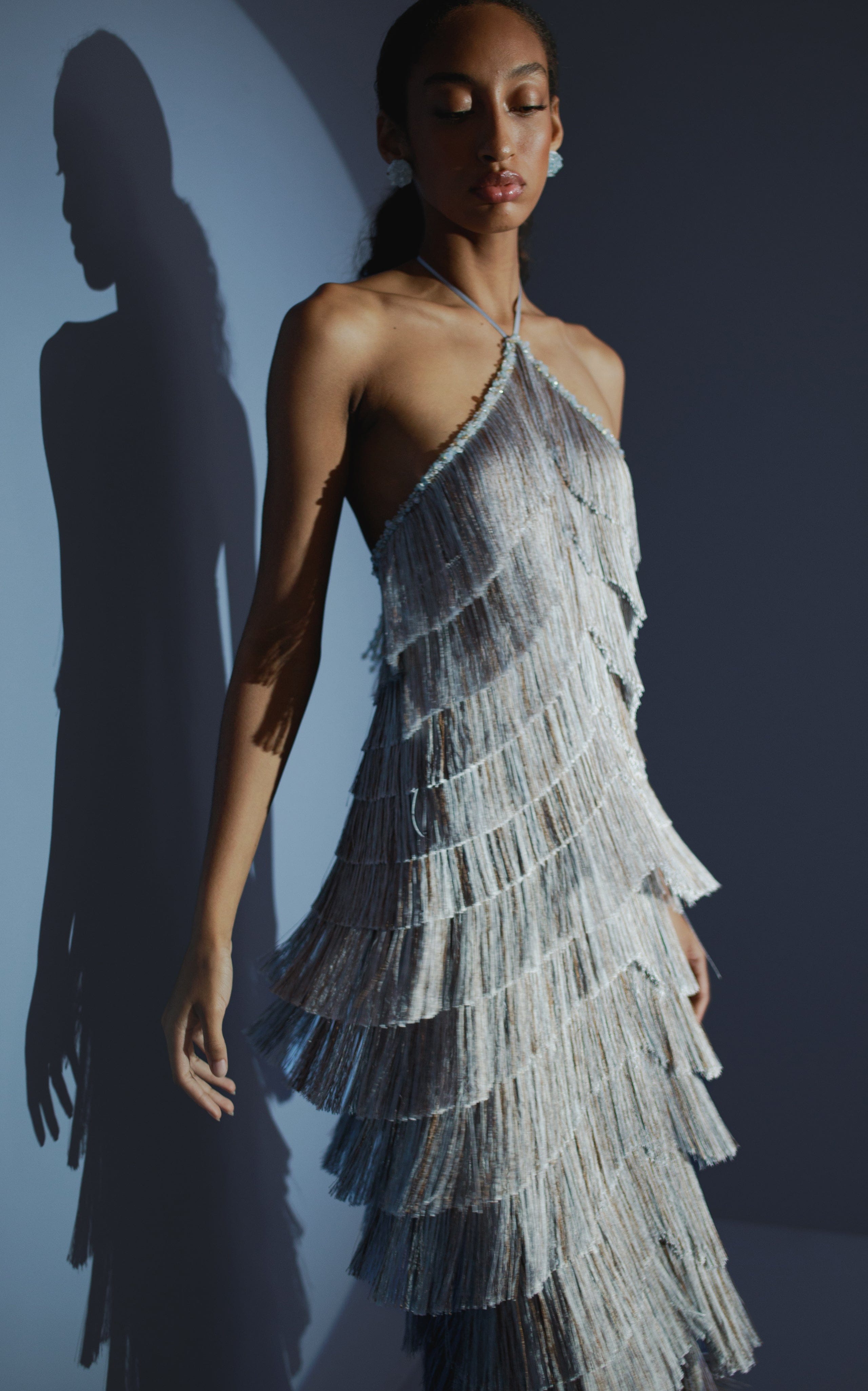 Estrella Fringer Halter Dress made by Francesca Miranda