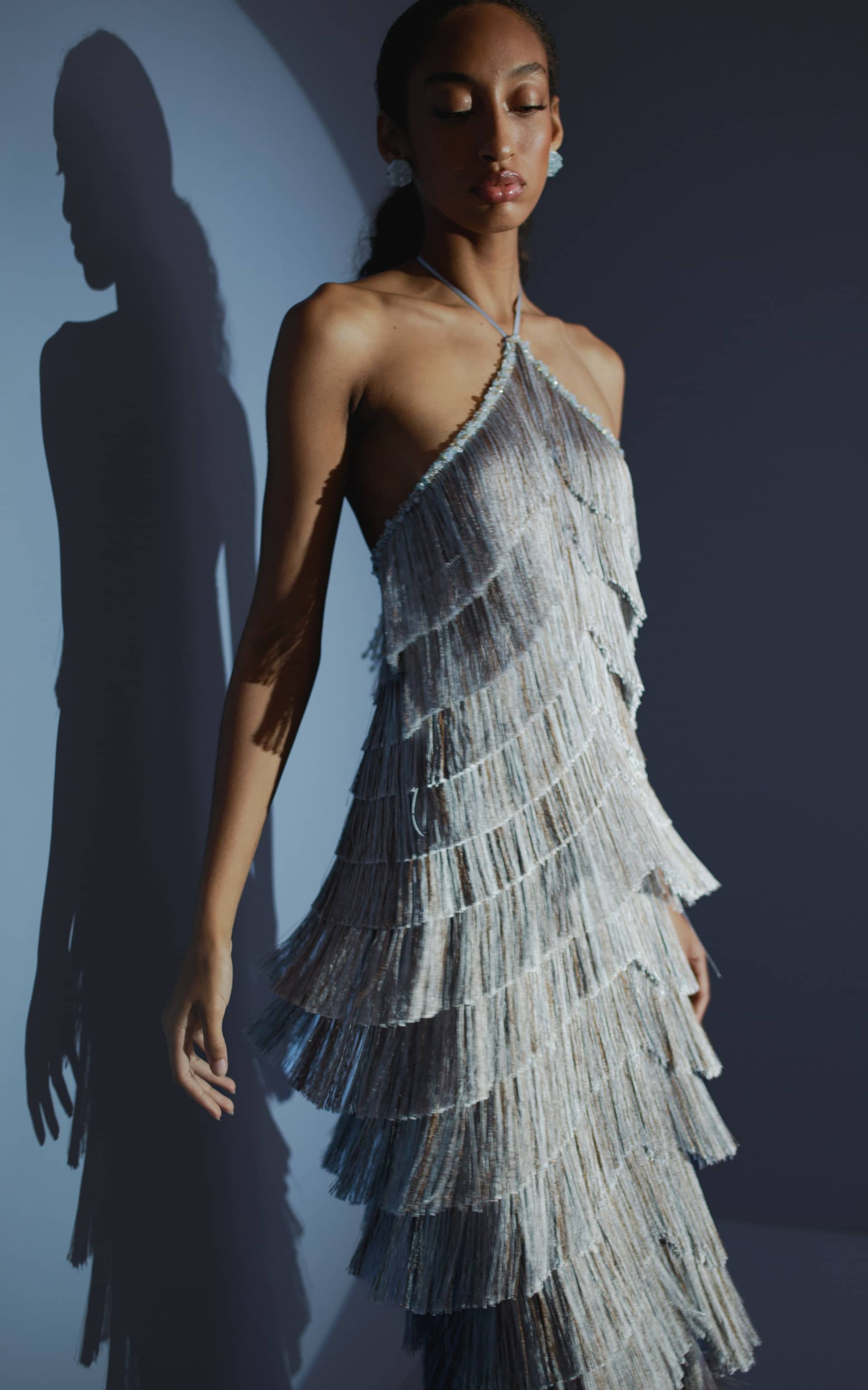 Estrella Fringer Halter Dress made by Francesca Miranda