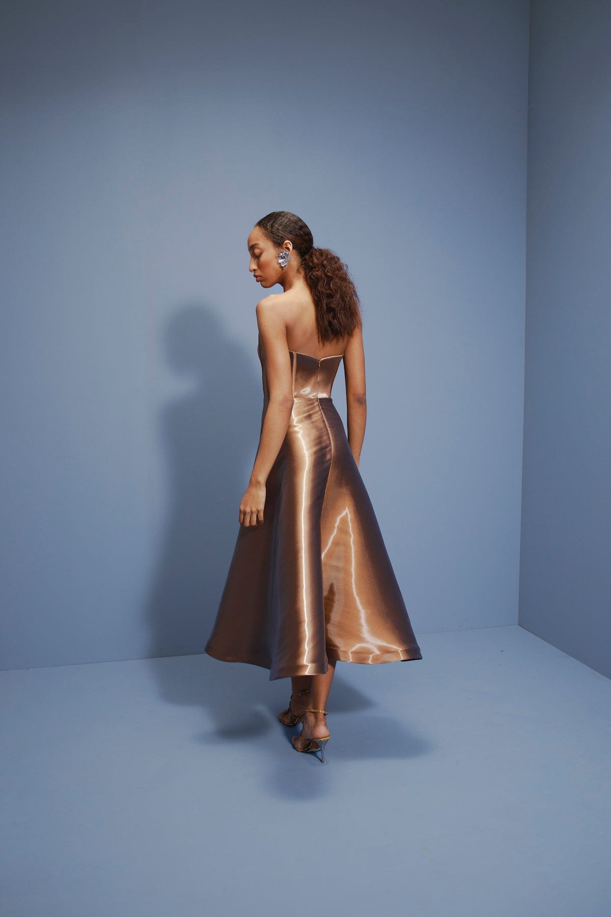 Termo Liquid Midi Dress made by Francesca Miranda