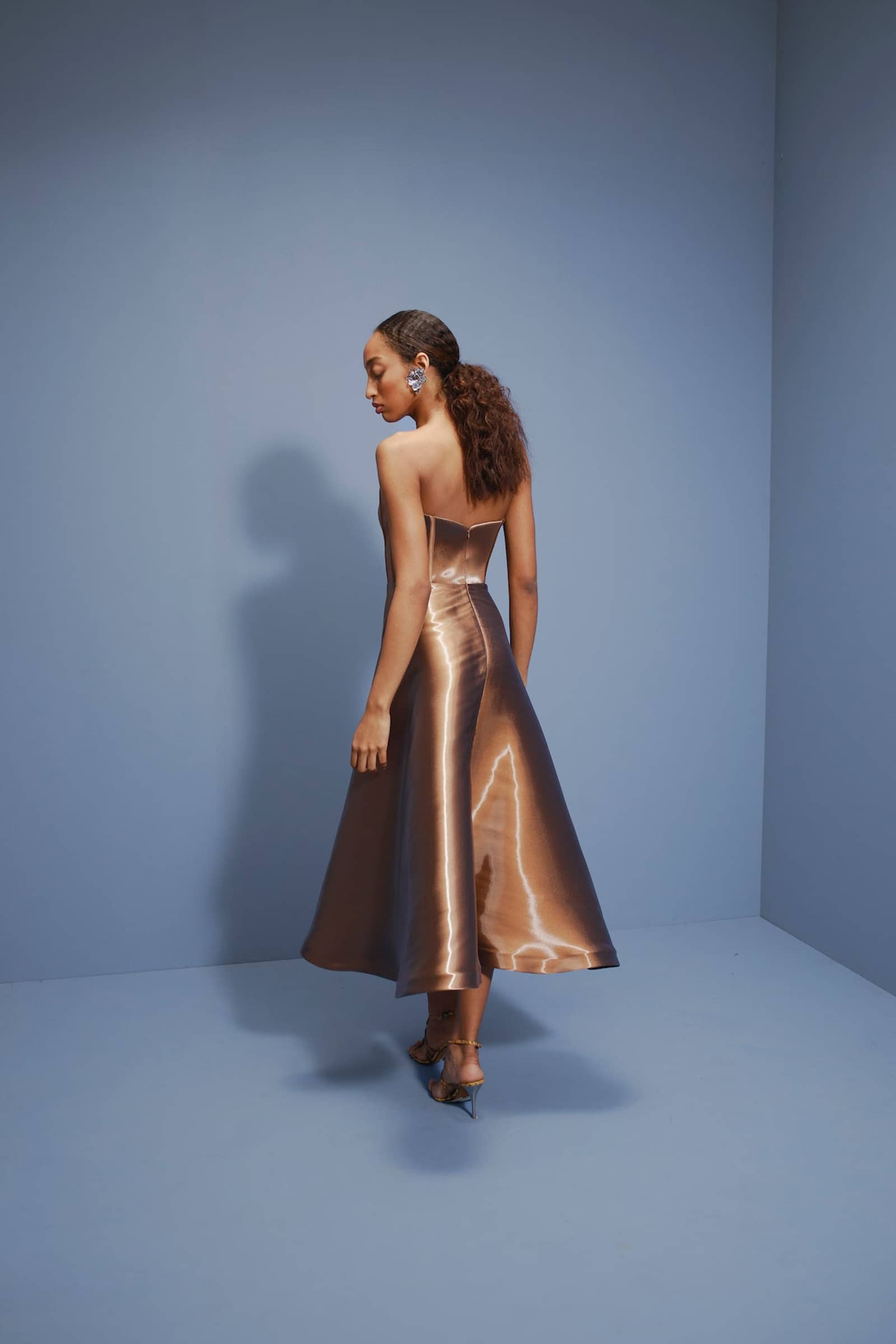 Termo Liquid Midi Dress made by Francesca Miranda