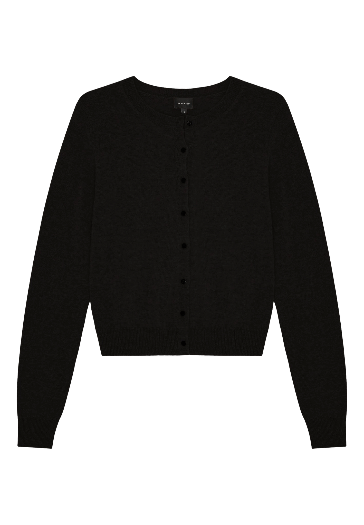 Roselle Knit Cardigan - Black made by HERSKIND
