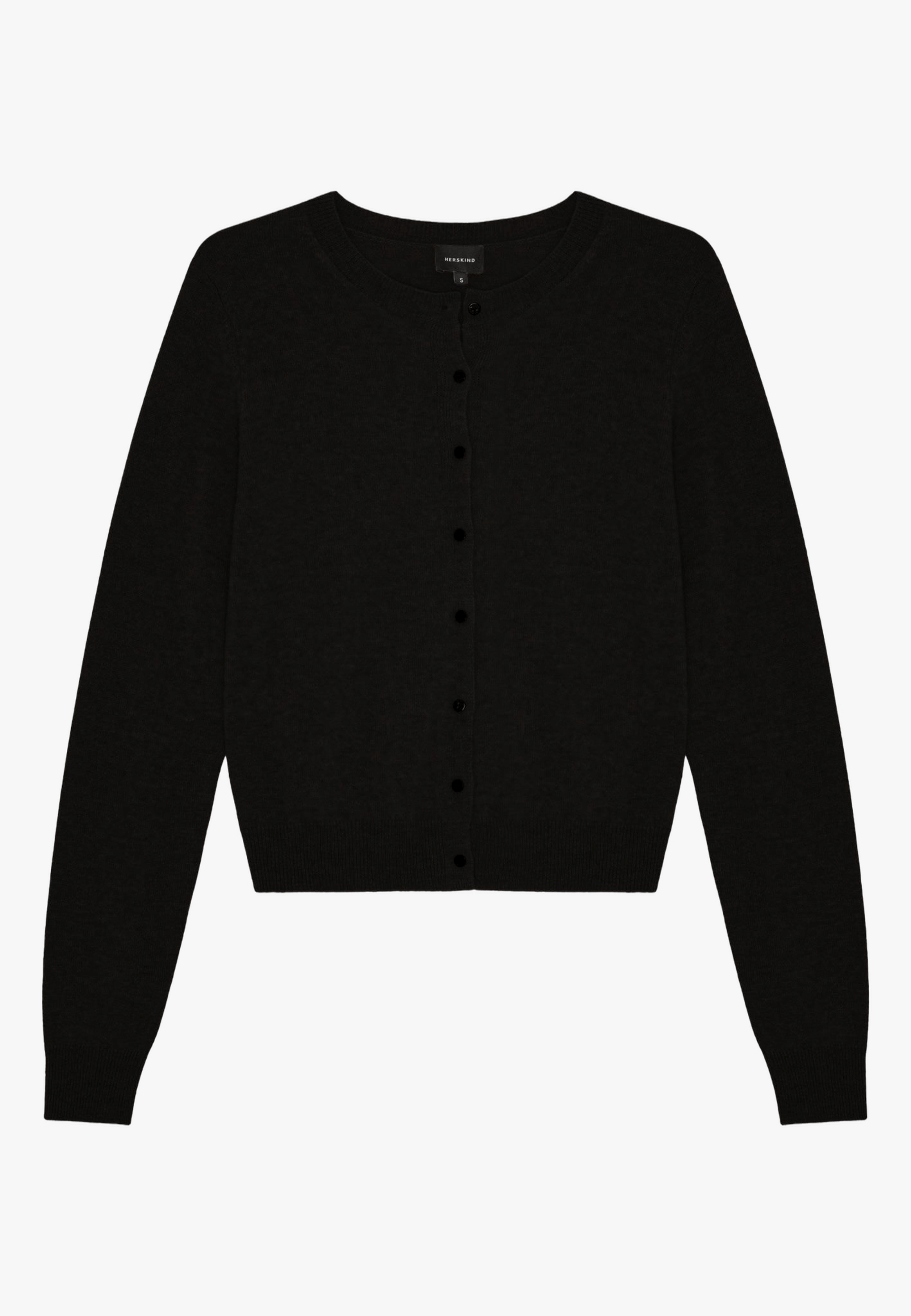 Roselle Knit Cardigan - Black made by HERSKIND