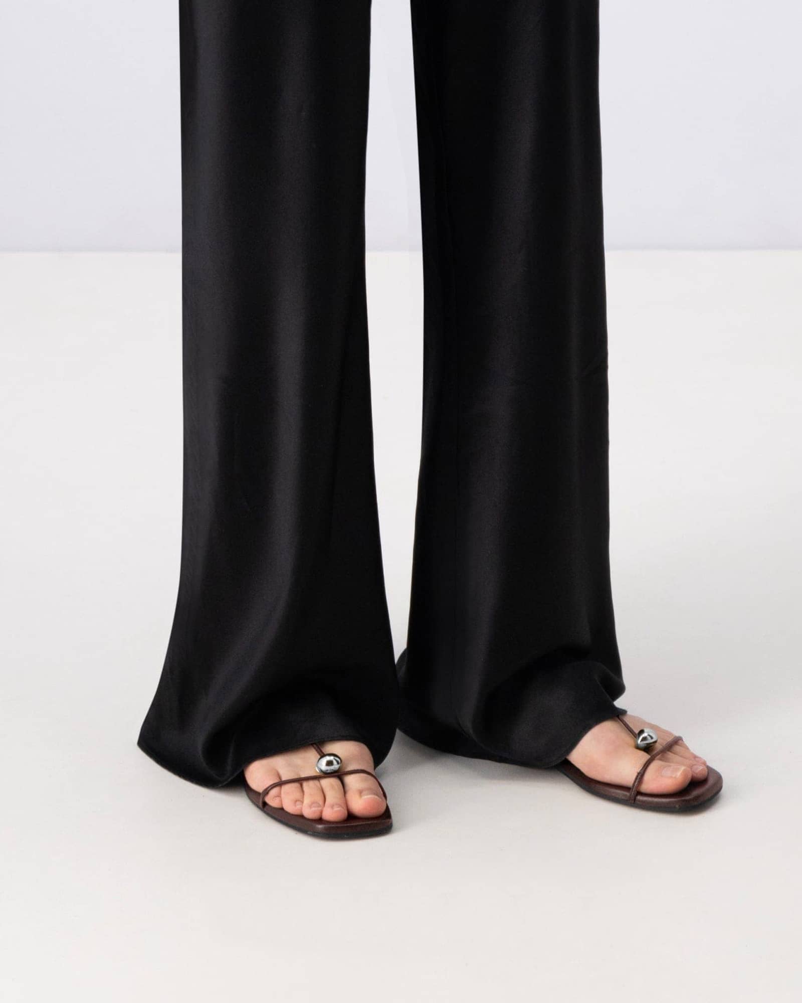 The Evening Sandal - Chocolate made by ESSEN