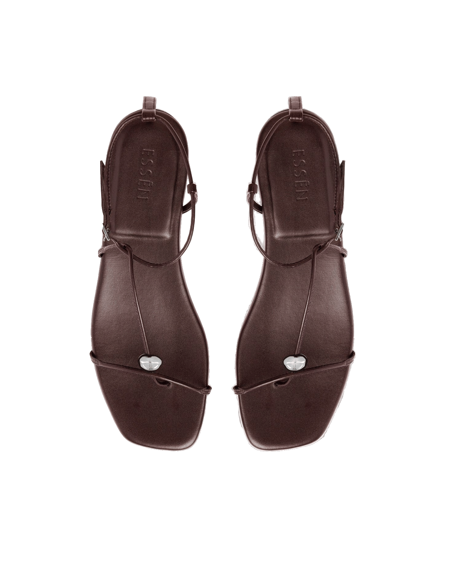 The Evening Sandal - Chocolate made by ESSEN