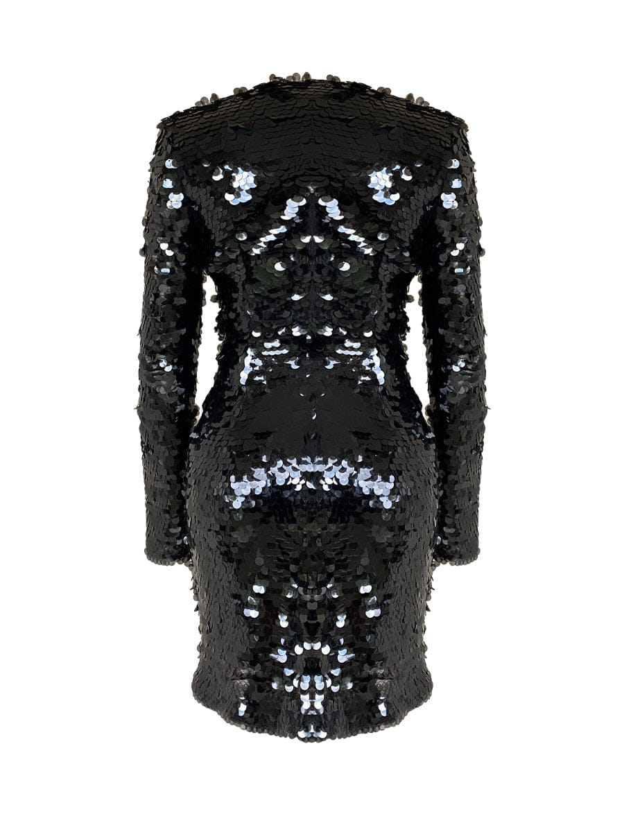 Sandra Dress - Black made by Gigii's