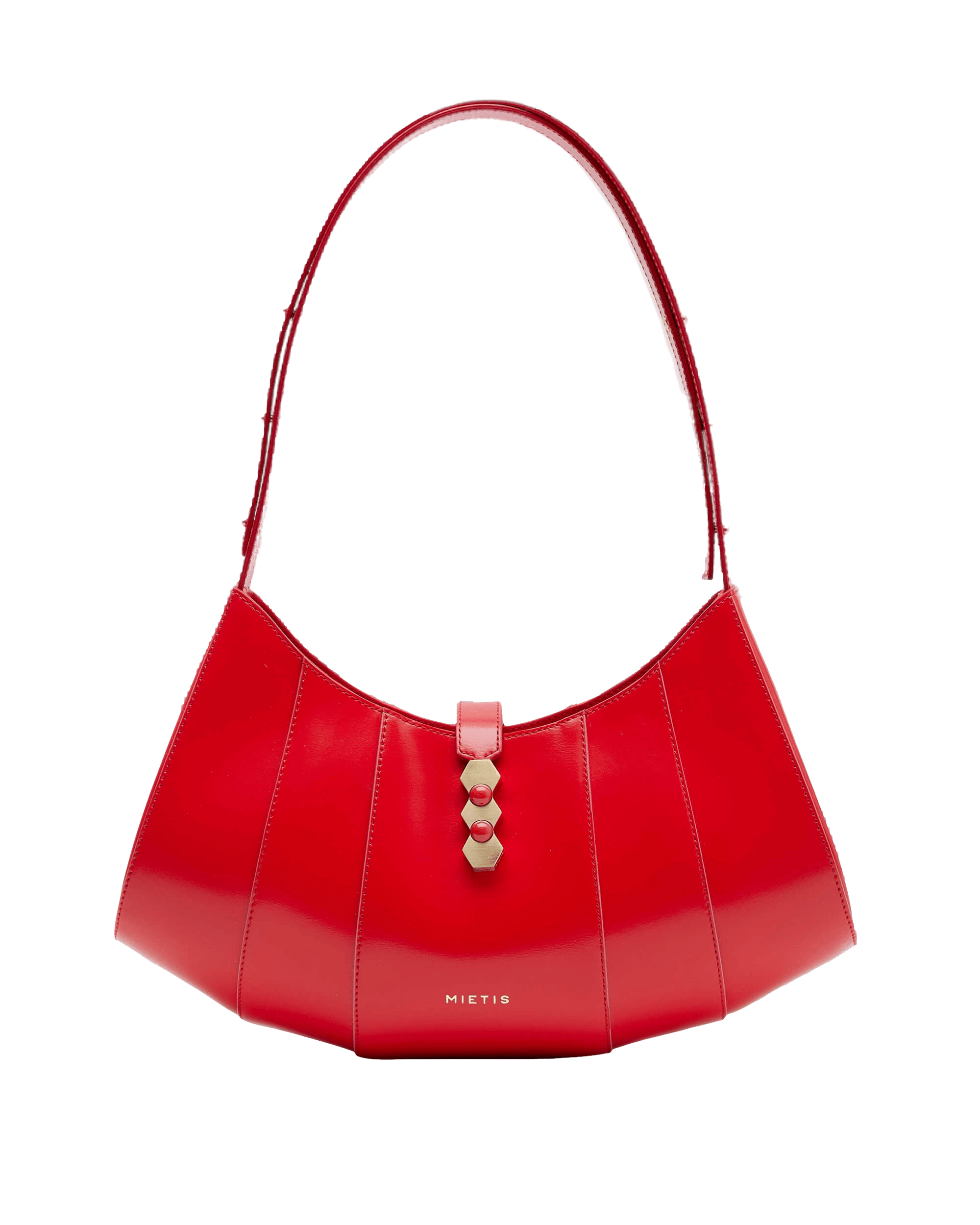 Tate Hobo Red in Red made by Mietis